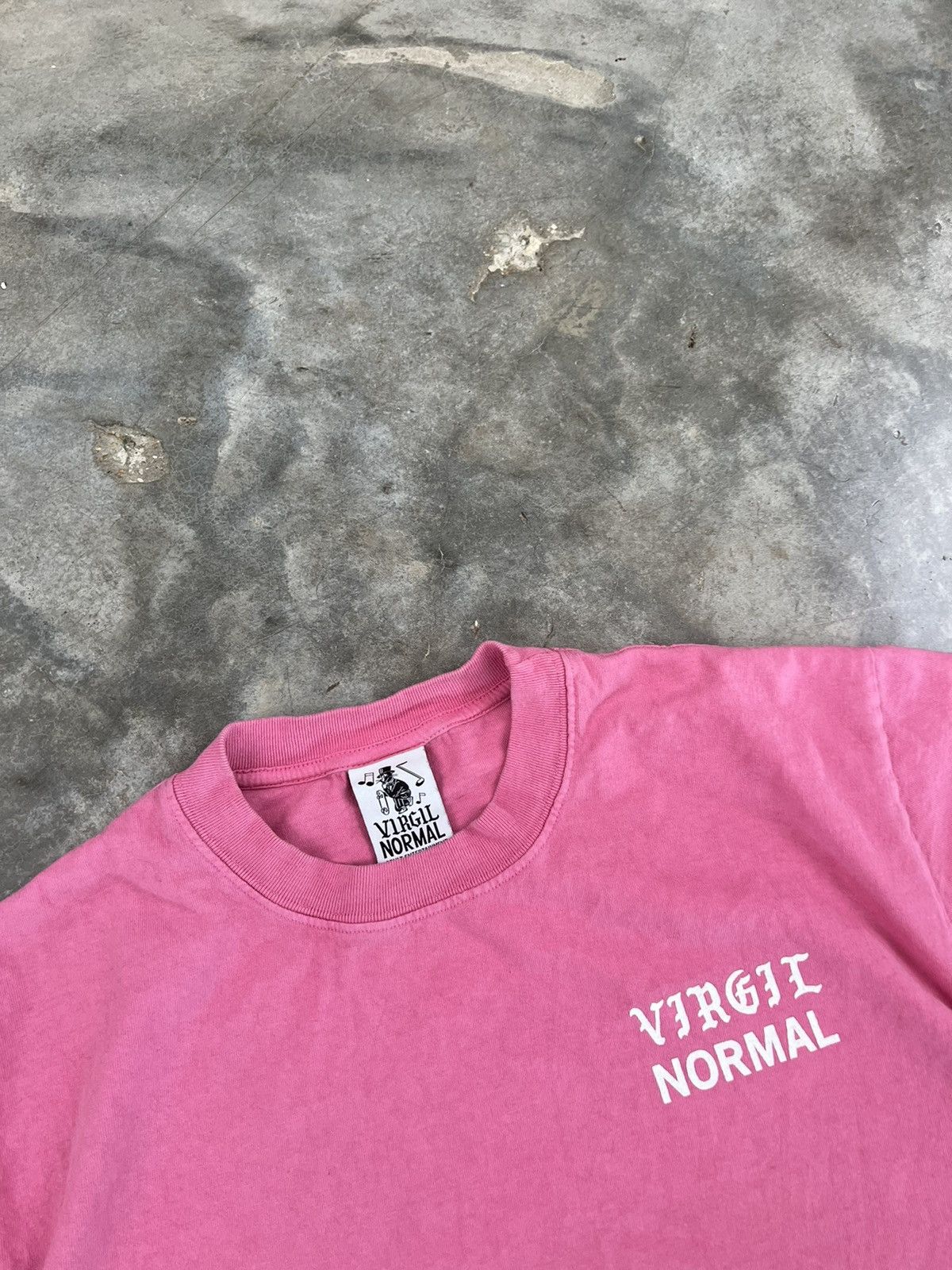 Vintage Virgil Normal Adult Entertainment Logo Tee Pink Medium ❄️❄️ Size US M / EU 48-50 / 2 - 4 Thumbnail