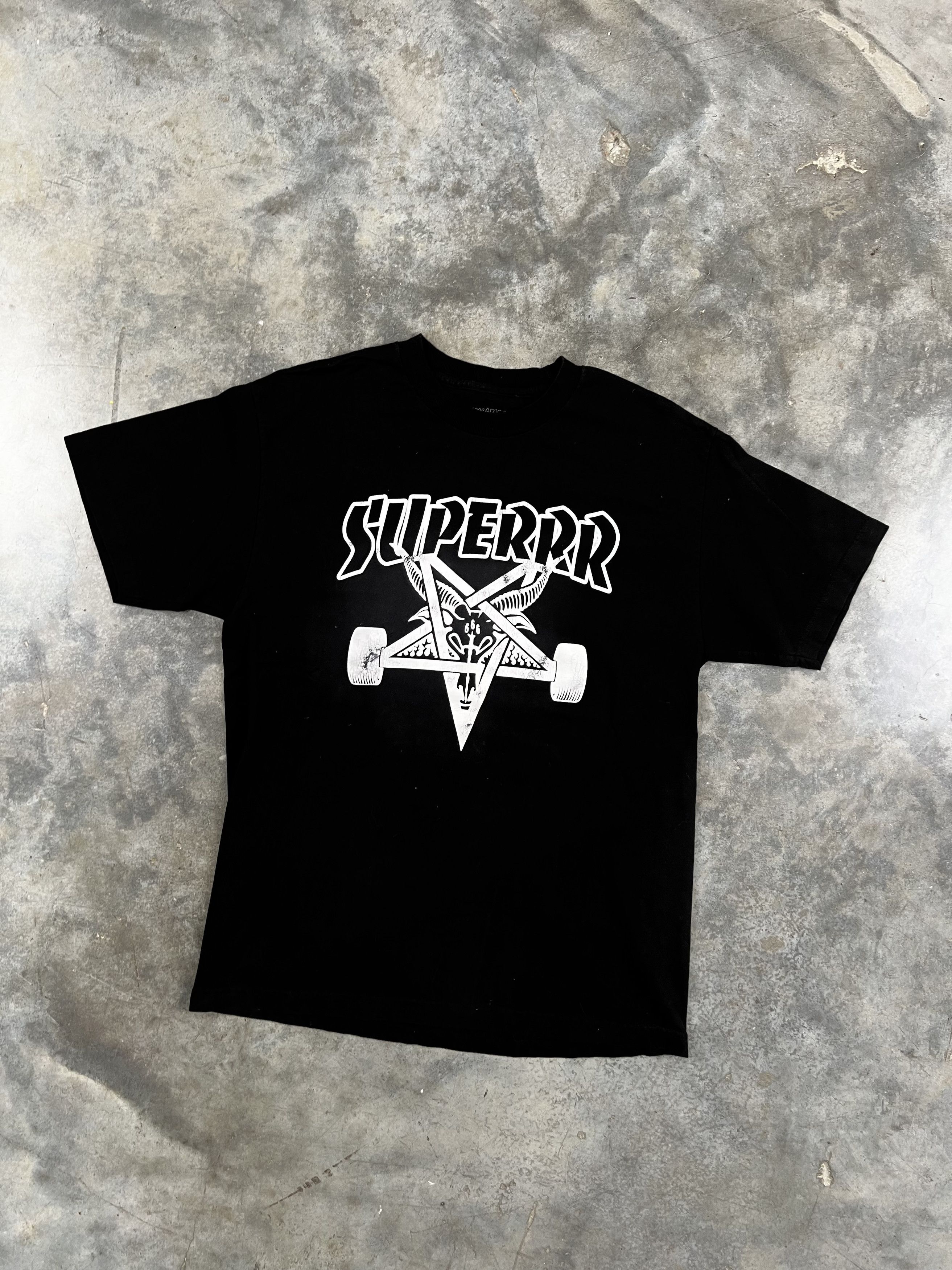 Superrradical Superrradical Thrasher Goat Head Logo Black Large FTP Size US L / EU 52-54 / 3 - 1 Thumbnail