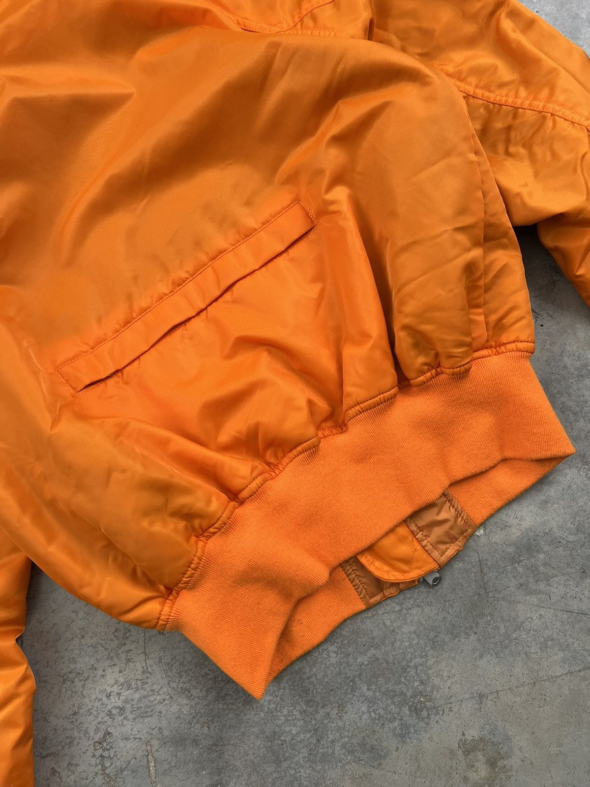 Fear of God 2016 Fear of God Orange Nylon Military Bomber Small Size US S / EU 44-46 / 1 - 6 Thumbnail