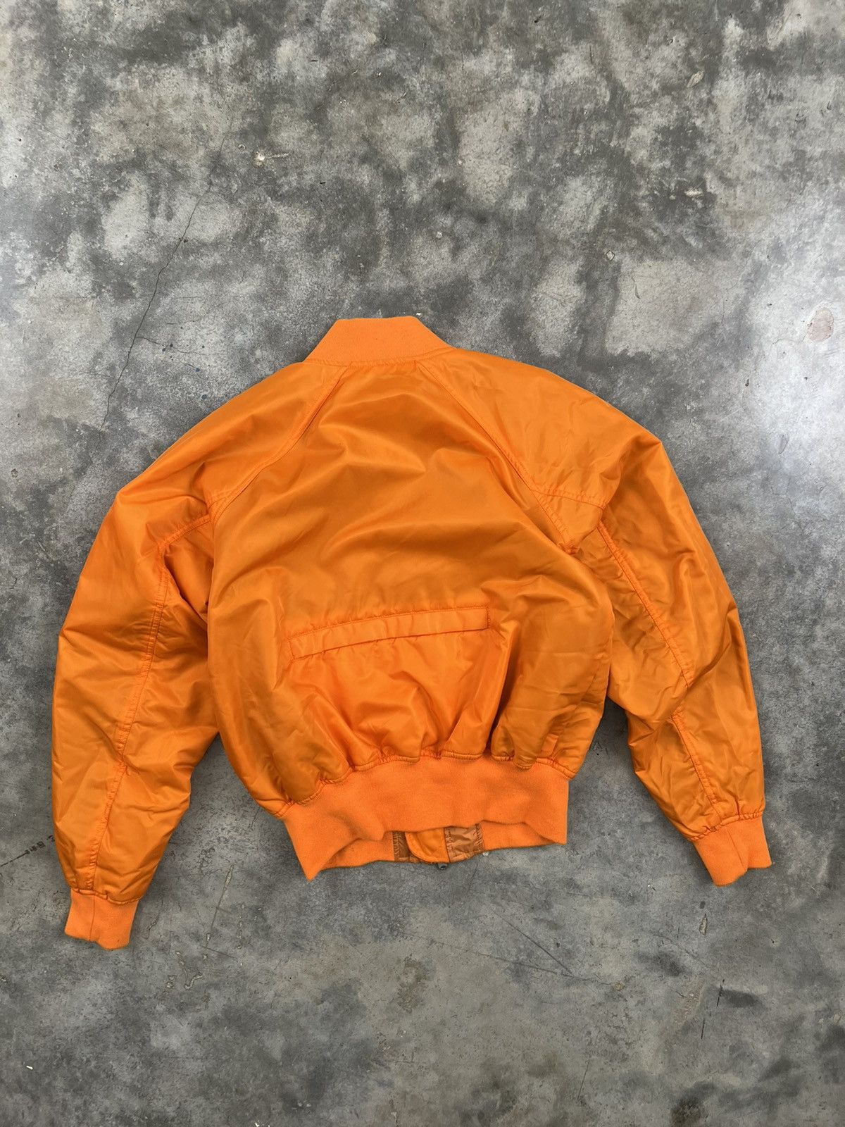 Fear of God 2016 Fear of God Orange Nylon Military Bomber Small Size US S / EU 44-46 / 1 - 5 Thumbnail