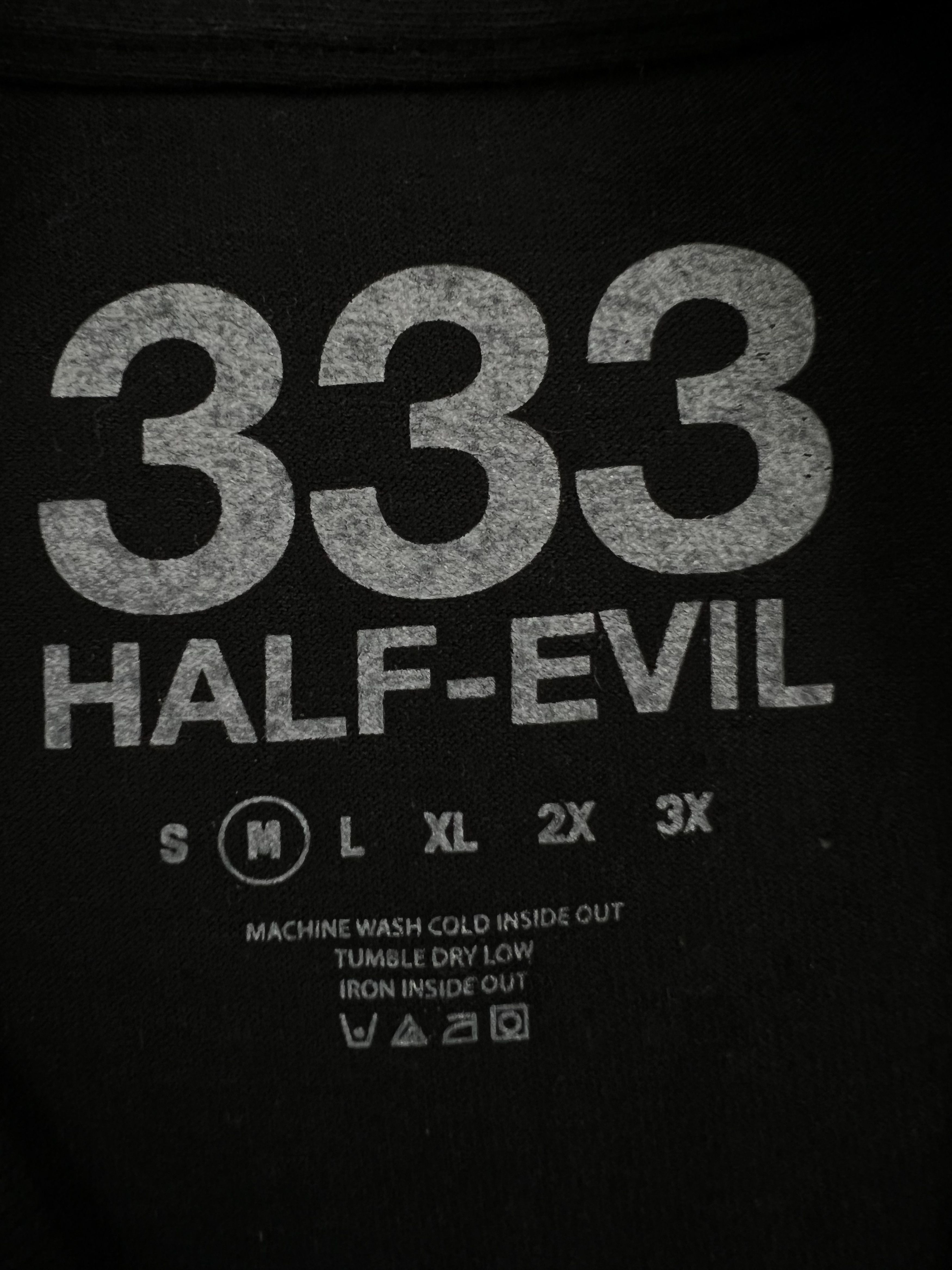 Half Evil Half Evil Black Skeleton Soldier Tee Black Medium 333 Size US M / EU 48-50 / 2 - 4 Thumbnail