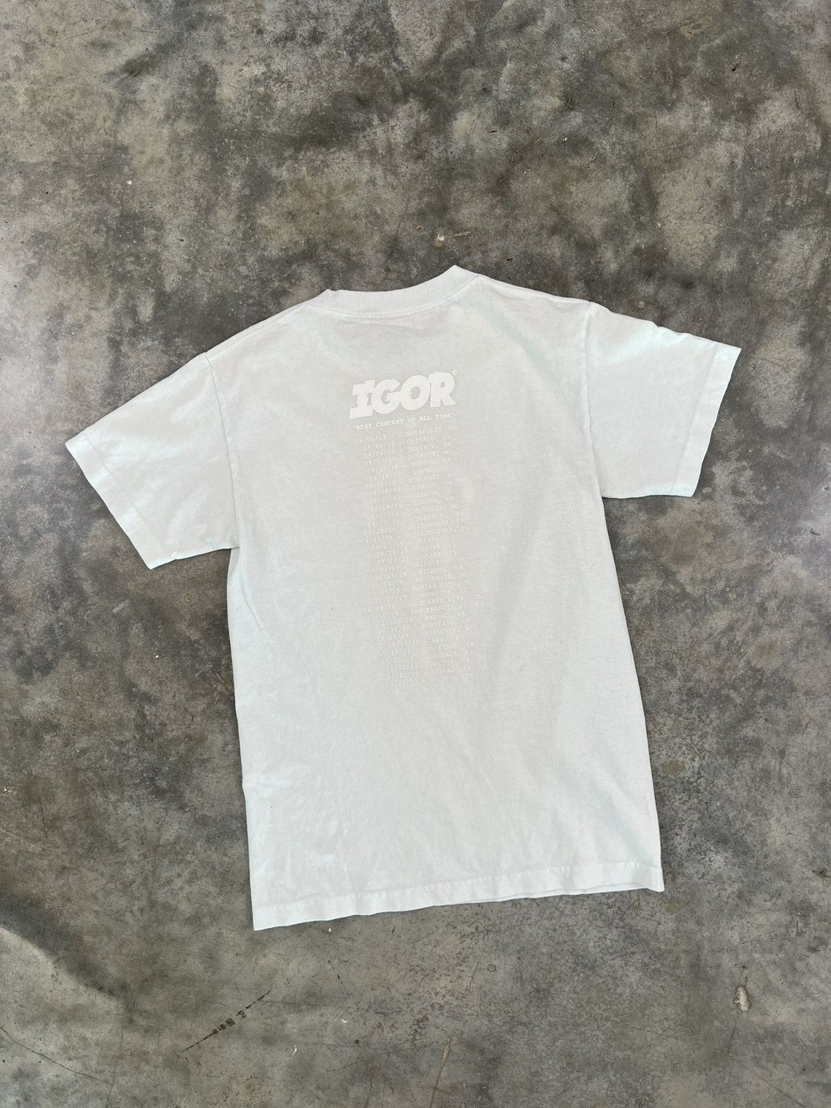 Golf Wang Golf Wang Igor Puppet Tee White Small ❄️❄️ Tyler Tour Flames Size US S / EU 44-46 / 1 - 2 Thumbnail