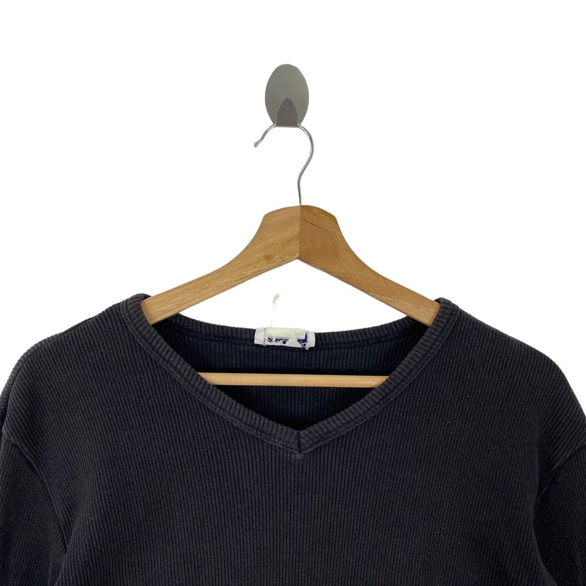agnes b. AGNES B PARIS French Designer Brand Vneck Curdory Style Long Size M / US 6-8 / IT 42-44 - 2 Thumbnail
