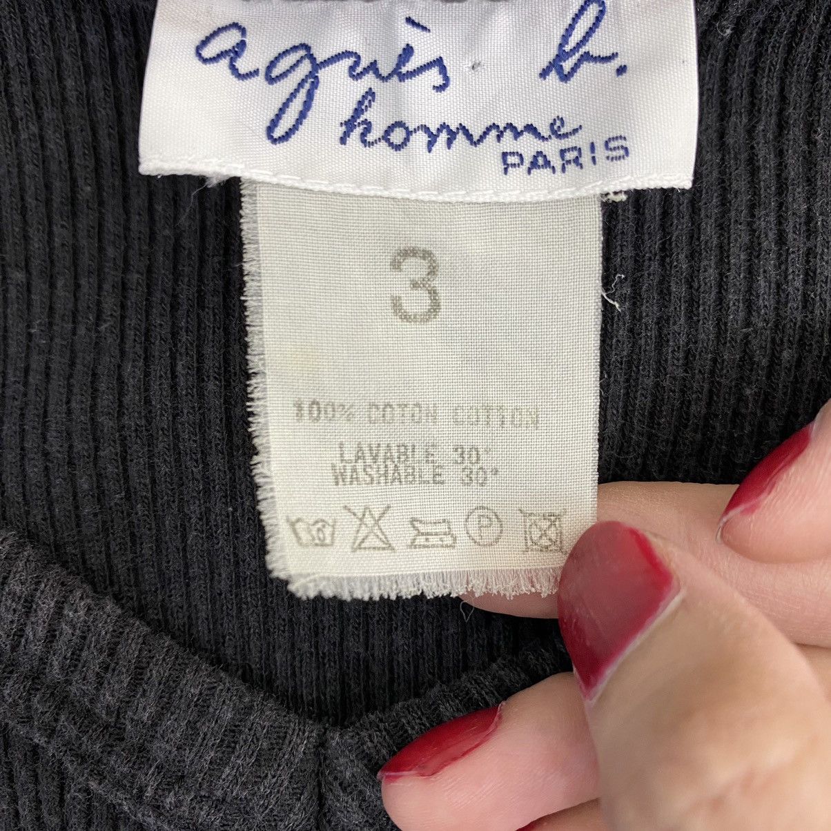 agnes b. AGNES B PARIS French Designer Brand Vneck Curdory Style Long Size M / US 6-8 / IT 42-44 - 5 Thumbnail