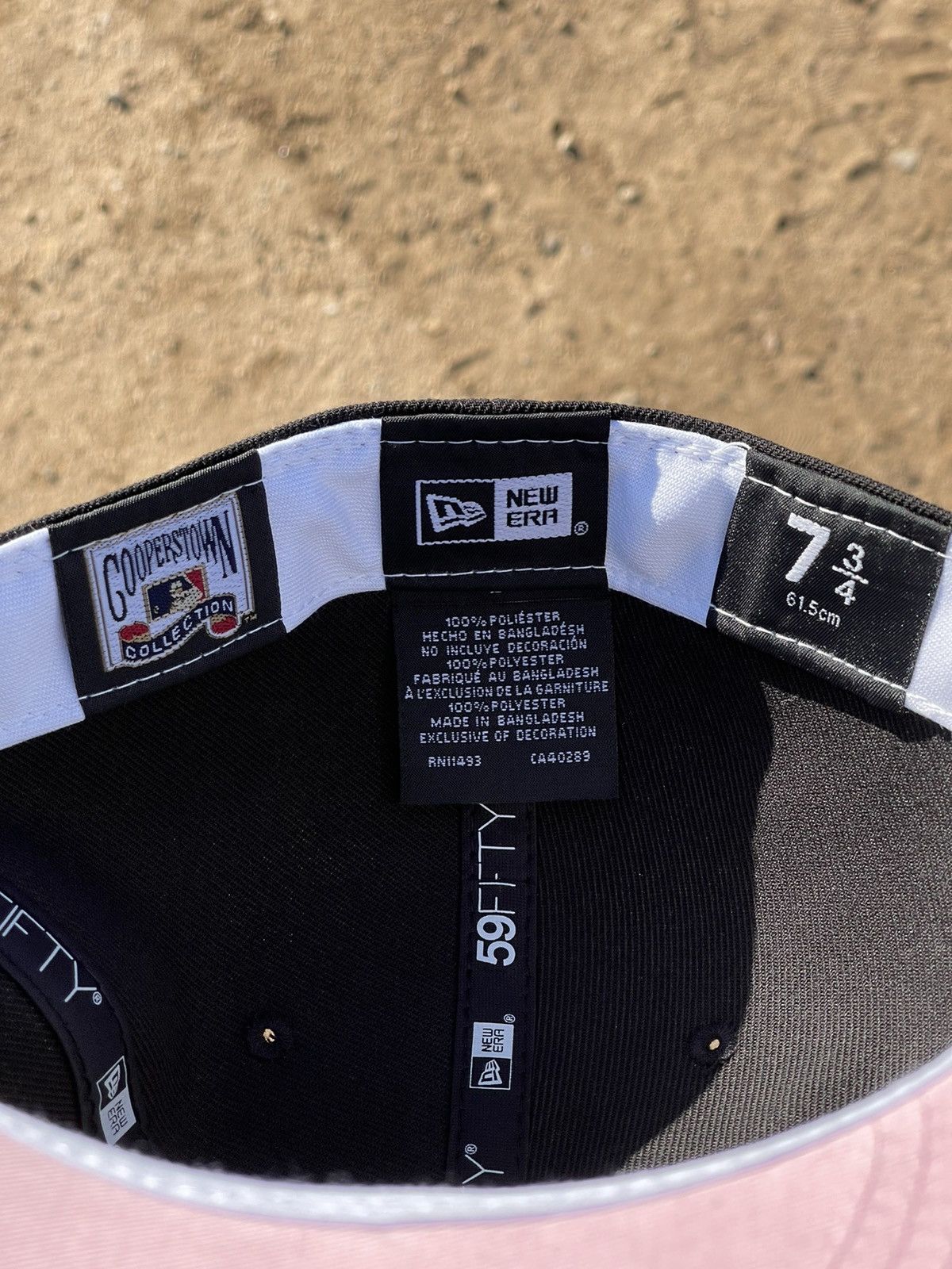 Hat Club × MLB × New Era 7 3/4 ExclusiveFitted Tampa Bay Rays 10th Season Pink UV Size ONE SIZE - 6 Thumbnail