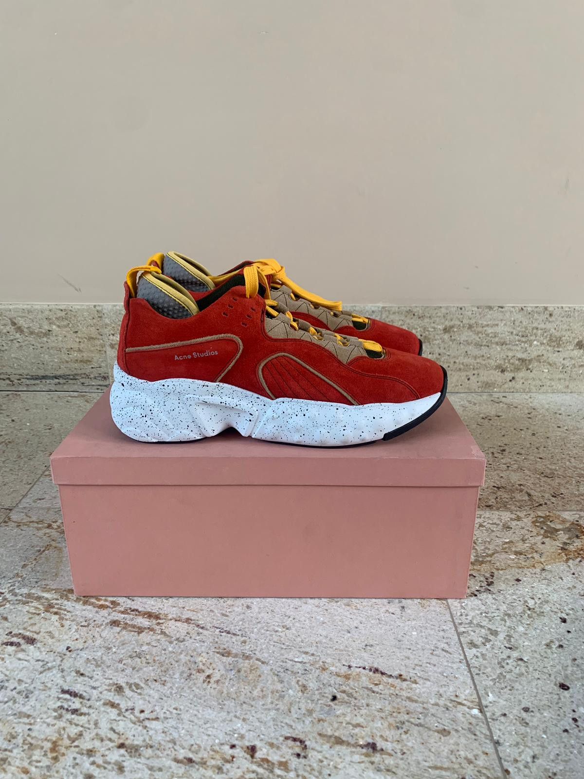 Acne Studios Rockaway Sneakers in Orange Size US 9 / EU 42 - 8 Thumbnail