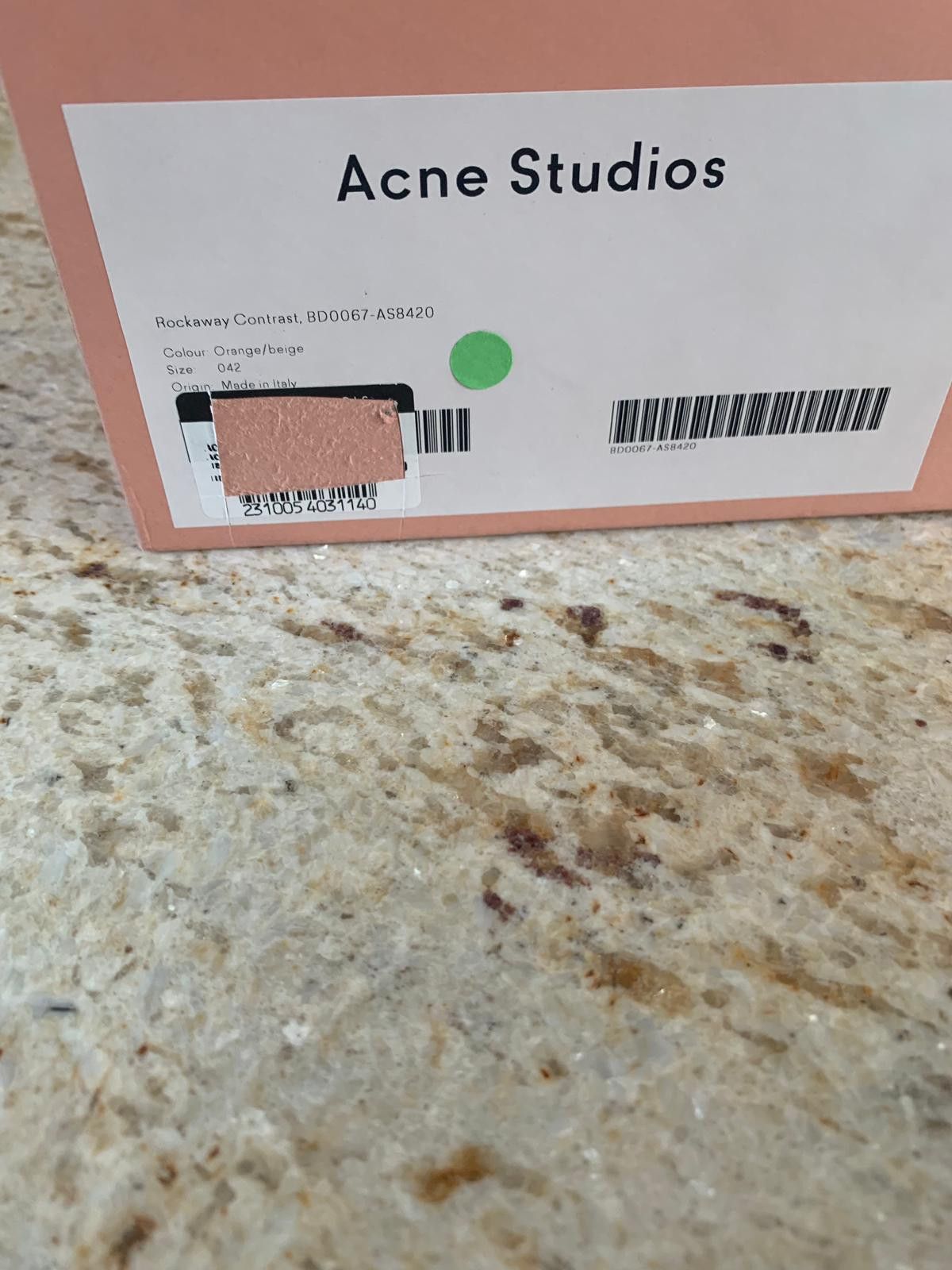 Acne Studios Rockaway Sneakers in Orange Size US 9 / EU 42 - 5 Thumbnail