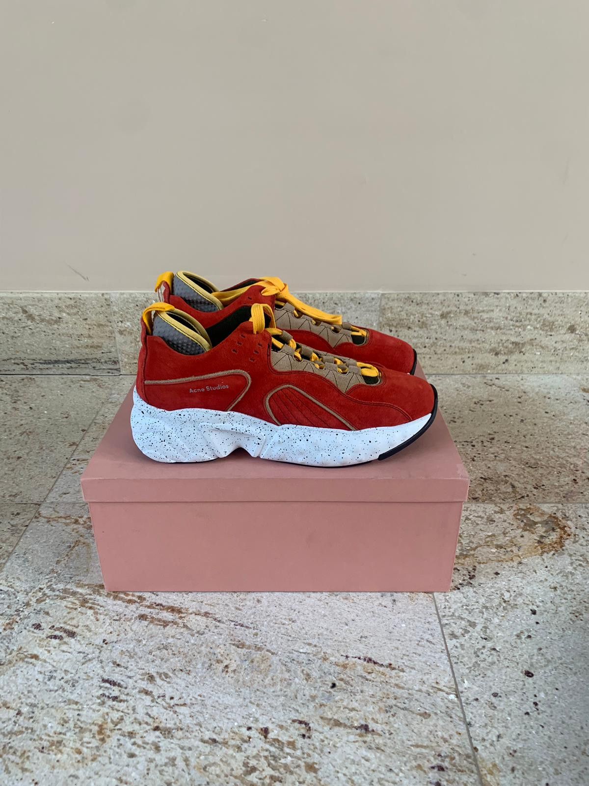 Acne Studios Rockaway Sneakers in Orange Size US 9 / EU 42 - 1 Thumbnail