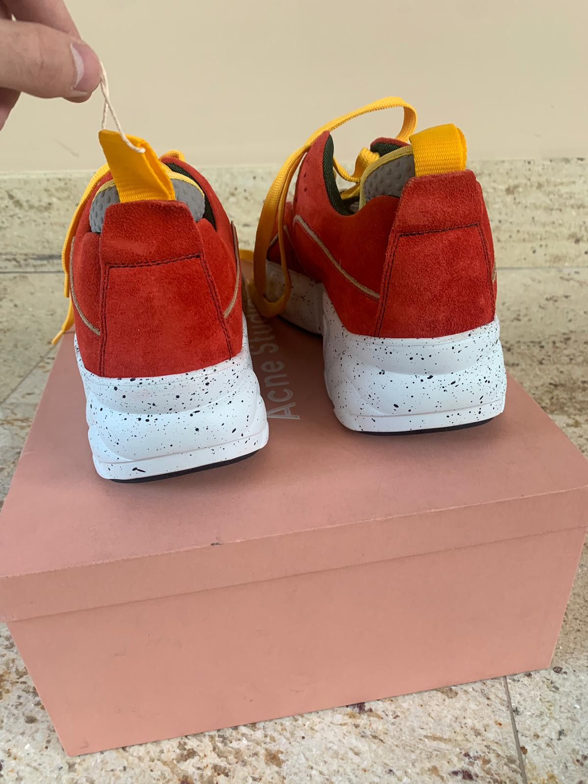 Acne Studios Rockaway Sneakers in Orange Size US 9 / EU 42 - 10 Thumbnail