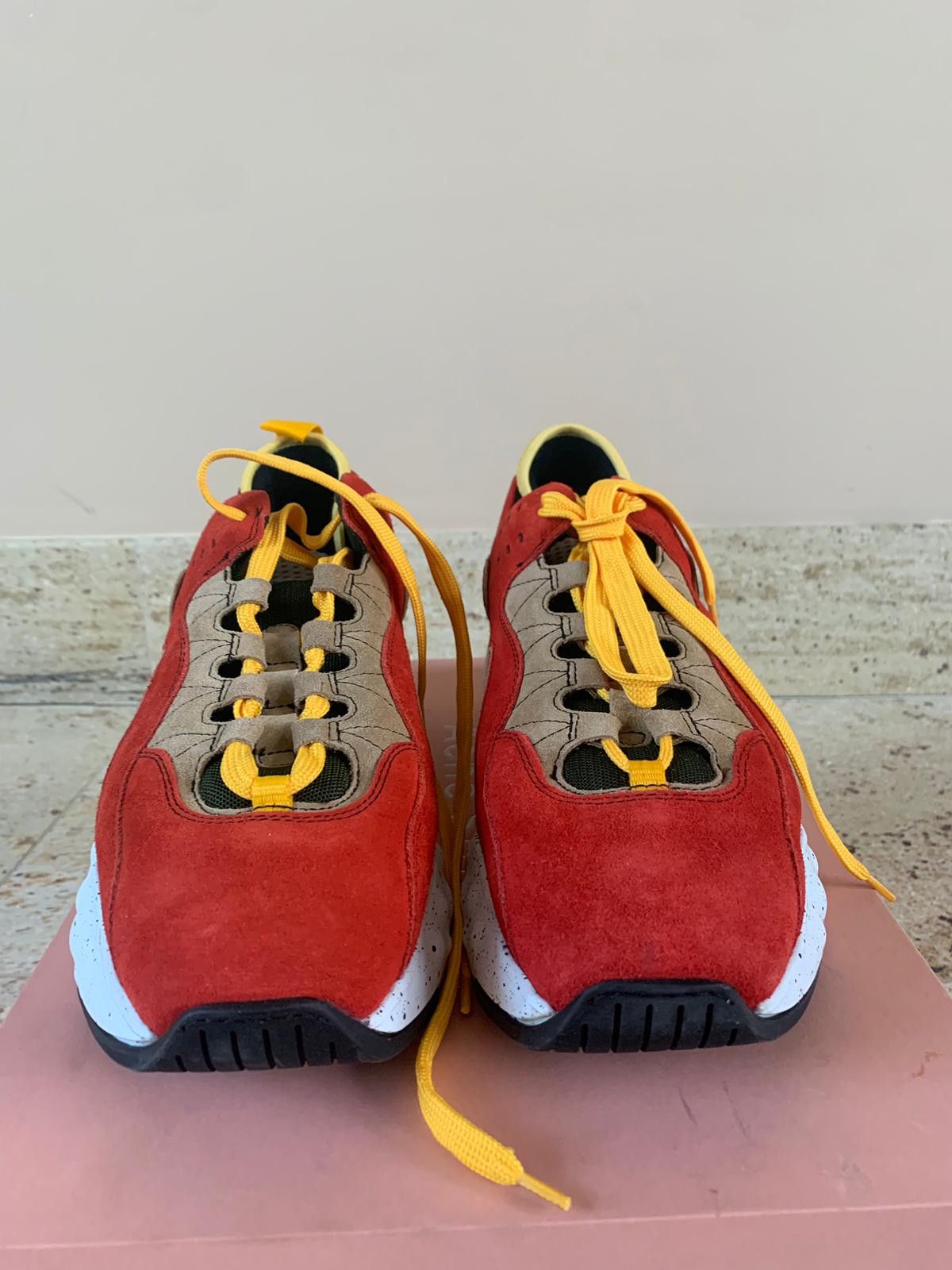 Acne Studios Rockaway Sneakers in Orange Size US 9 / EU 42 - 6 Thumbnail