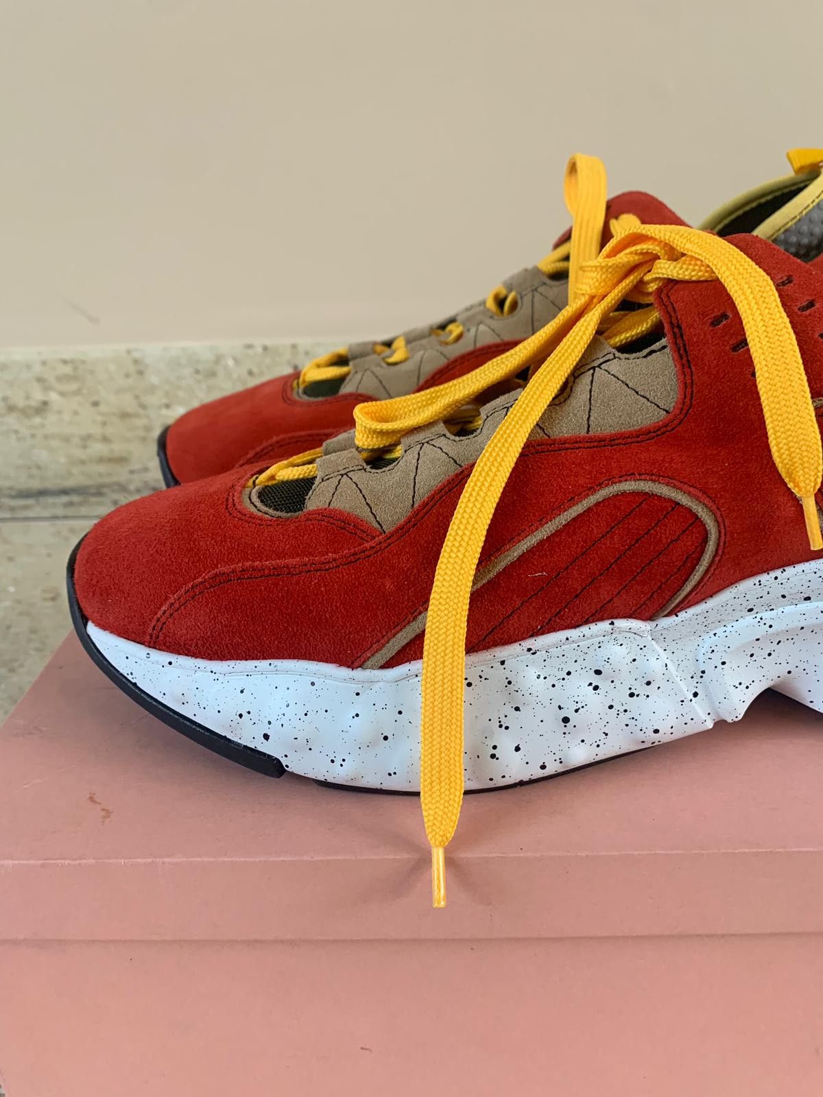 Acne Studios Rockaway Sneakers in Orange Size US 9 / EU 42 - 9 Thumbnail