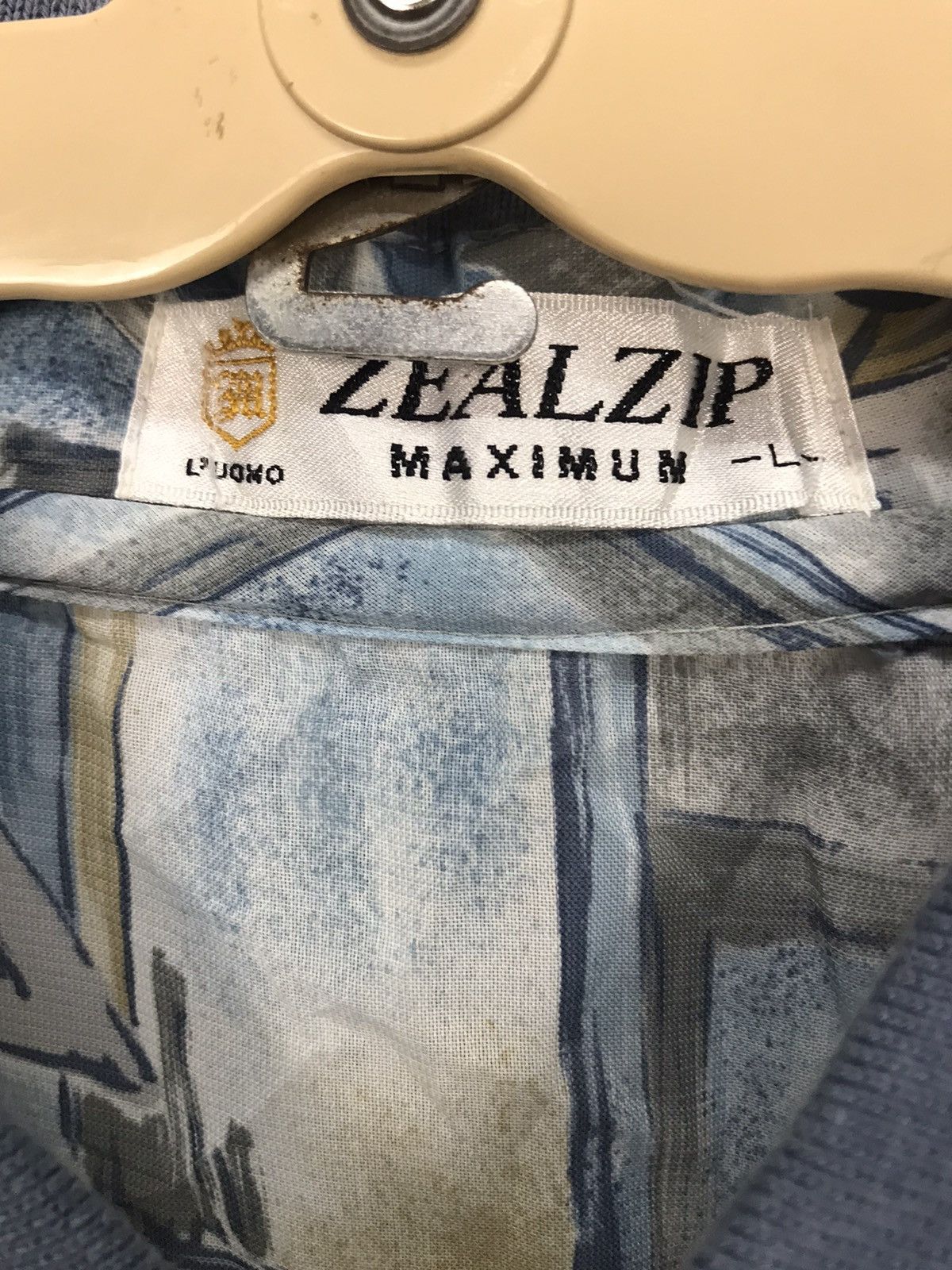 Japanese Brand × Vintage Vintage button up polos shirt by zealzip Size US L / EU 52-54 / 3 - 4 Thumbnail