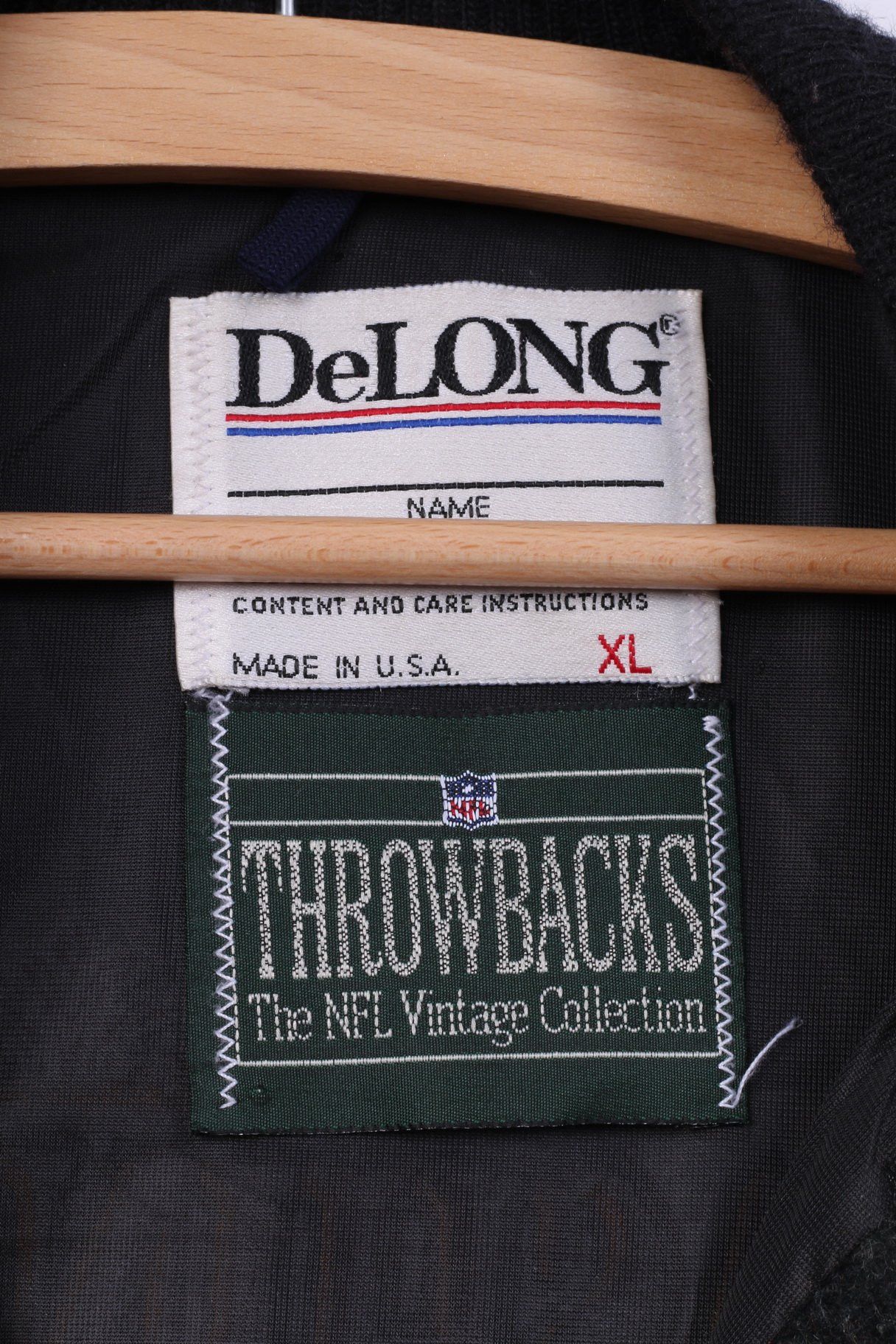 Vintage Throwbacks Washington Redskins Men XL Jacket Vintage 10576 Size US XL / EU 56 / 4 - 5 Thumbnail