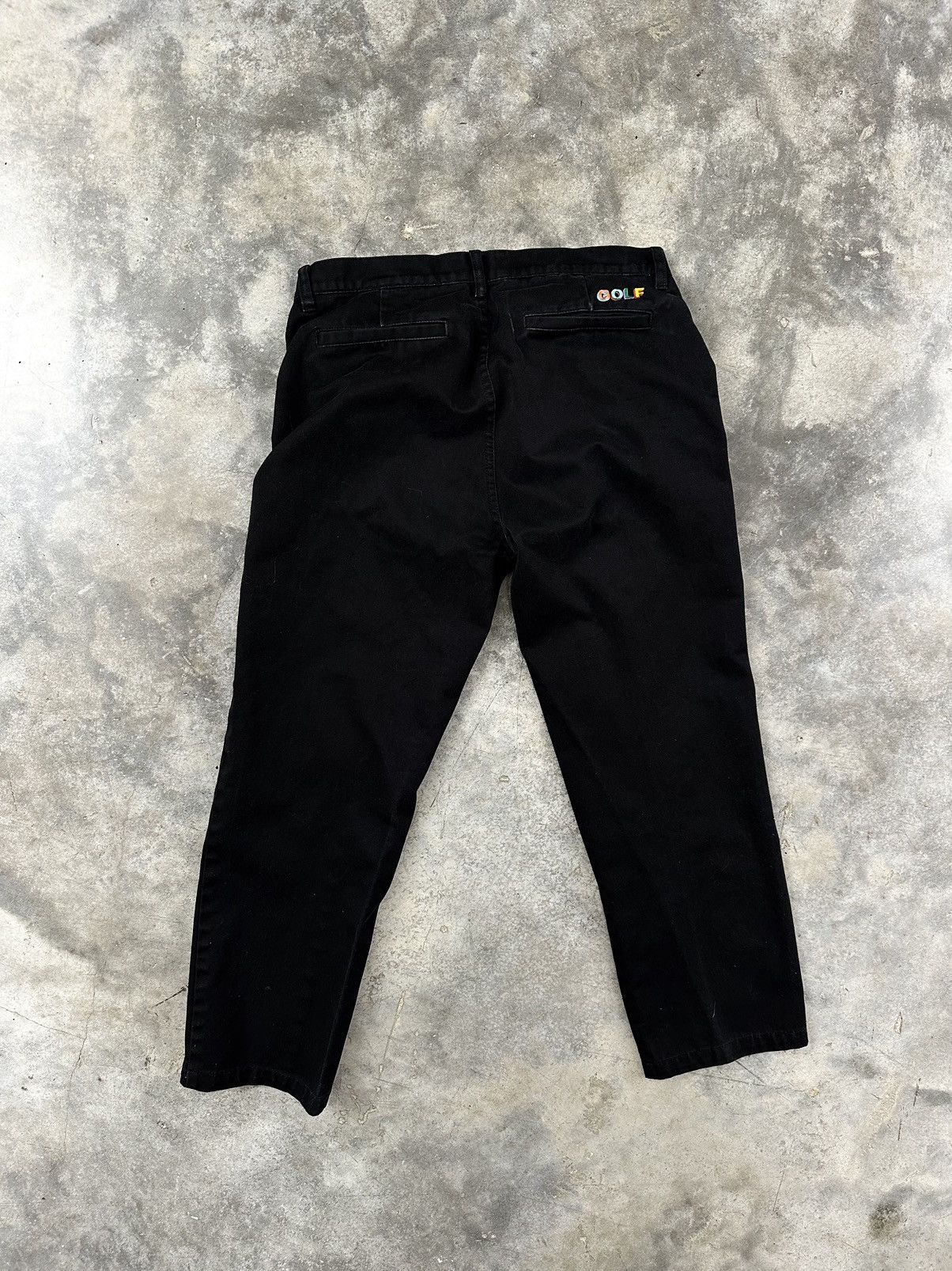 Golf Wang Golf Wang Black OG Skate Chinos Sz. 32 Size US 32 / EU 48 - 5 Thumbnail