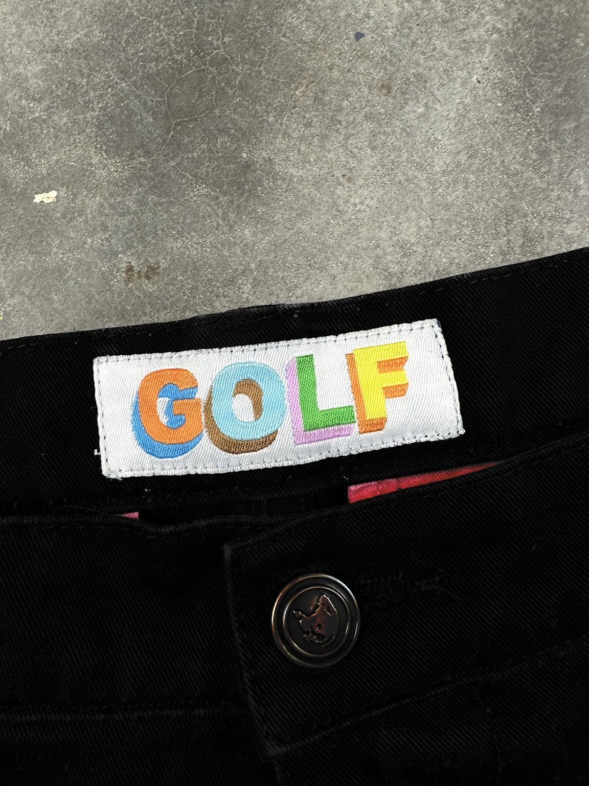 Golf Wang Golf Wang Black OG Skate Chinos Sz. 32 Size US 32 / EU 48 - 3 Thumbnail