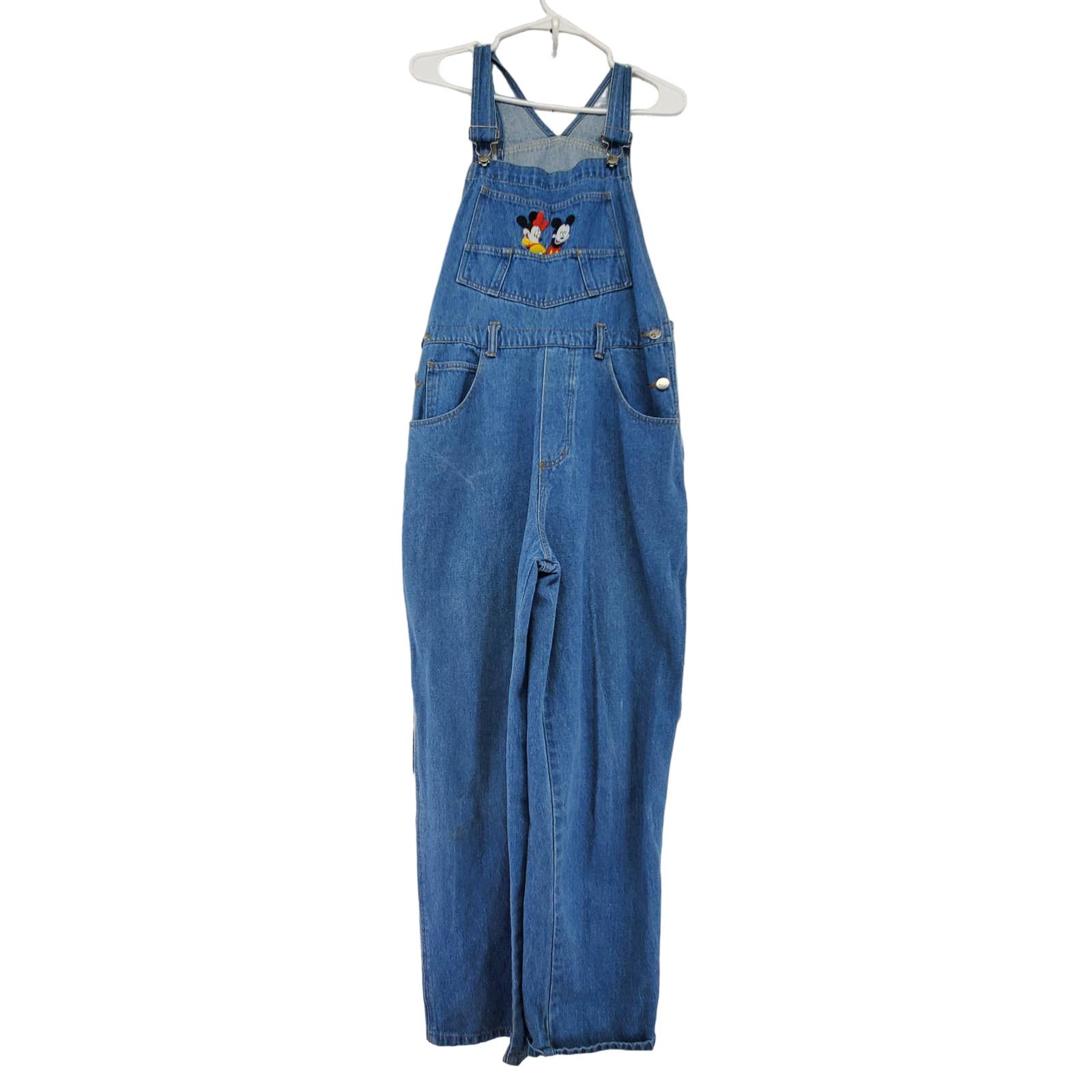 Mickey Unlimited Vintage Mickey Unlimited Mickey & Minnie Mouse Jean Overall Size 36" / US 14 / IT 50 - 1 Preview