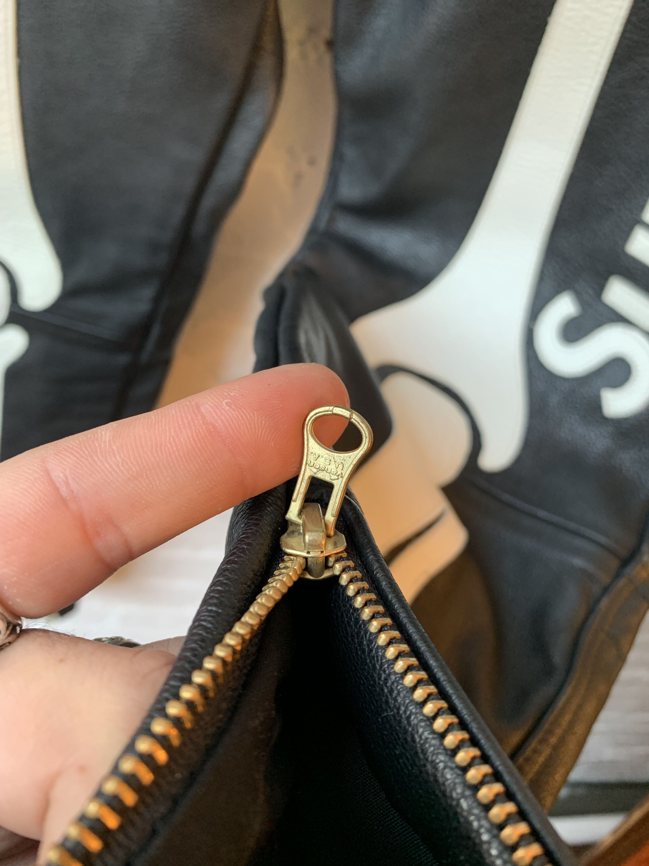 Supreme × Vanson Leathers Supreme x Vanson Leather Bone Pants Sz 30 Size US 30 / EU 46 - 6 Thumbnail