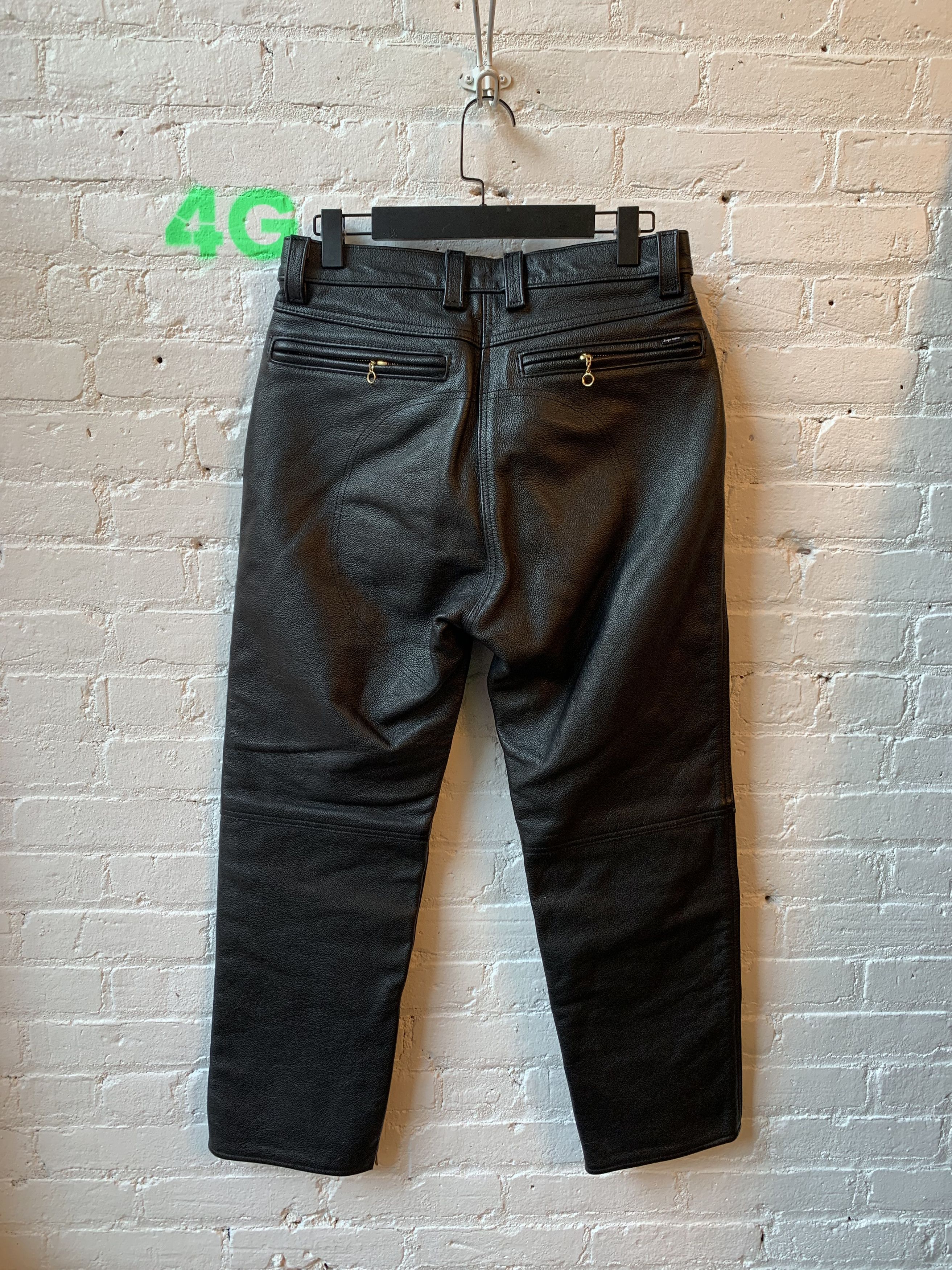 Supreme × Vanson Leathers Supreme x Vanson Leather Bone Pants Sz 30 Size US 30 / EU 46 - 3 Thumbnail
