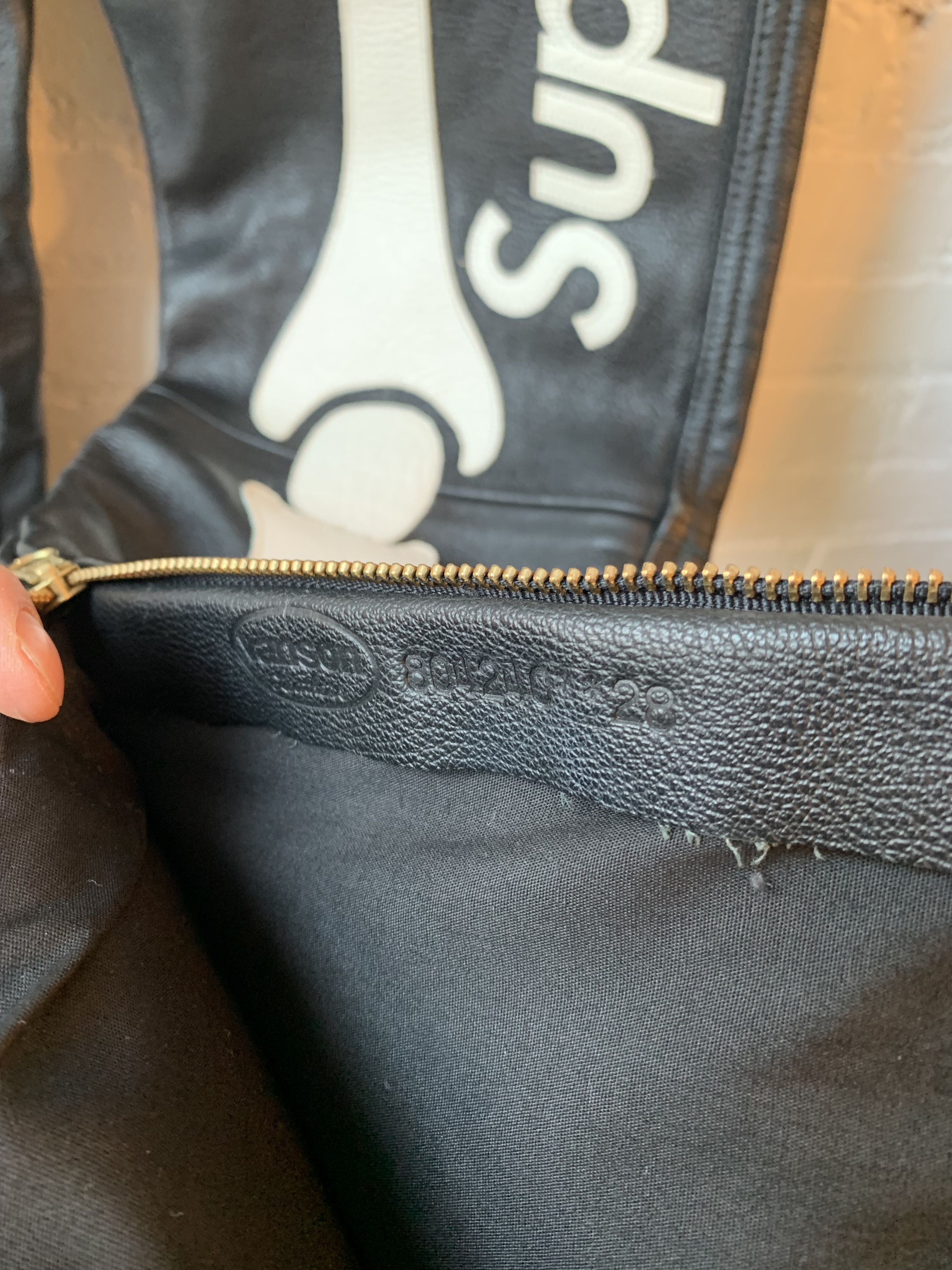 Supreme × Vanson Leathers Supreme x Vanson Leather Bone Pants Sz 30 Size US 30 / EU 46 - 5 Thumbnail