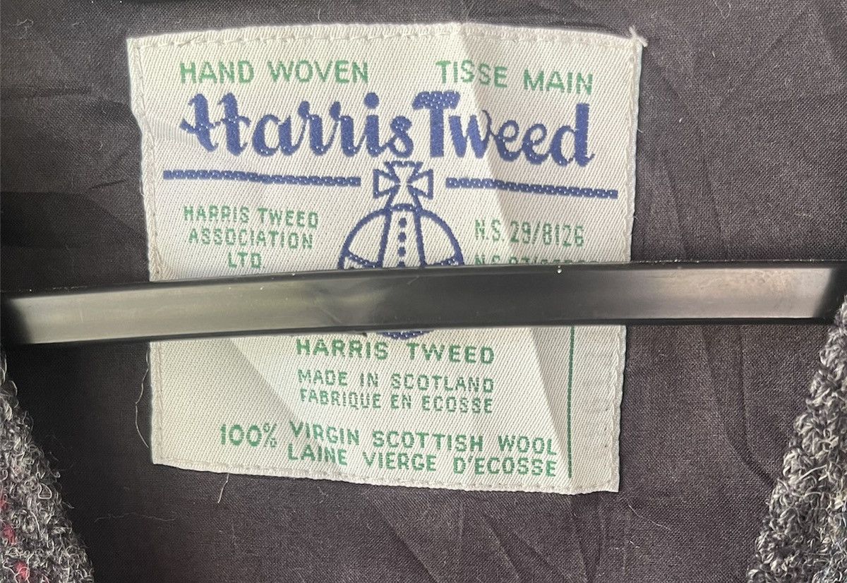 Harris Tweed HARRIS TWEED VEST WOOL SCOTLAND Size 38R - 3 Thumbnail