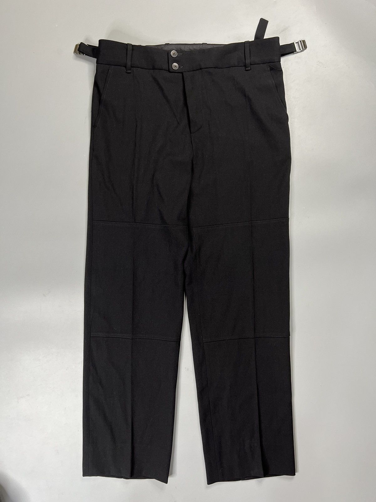 Gucci Gucci x Tomford F/W 98 Panelled Back Buckle Trouser Size US 33 - 5 Thumbnail