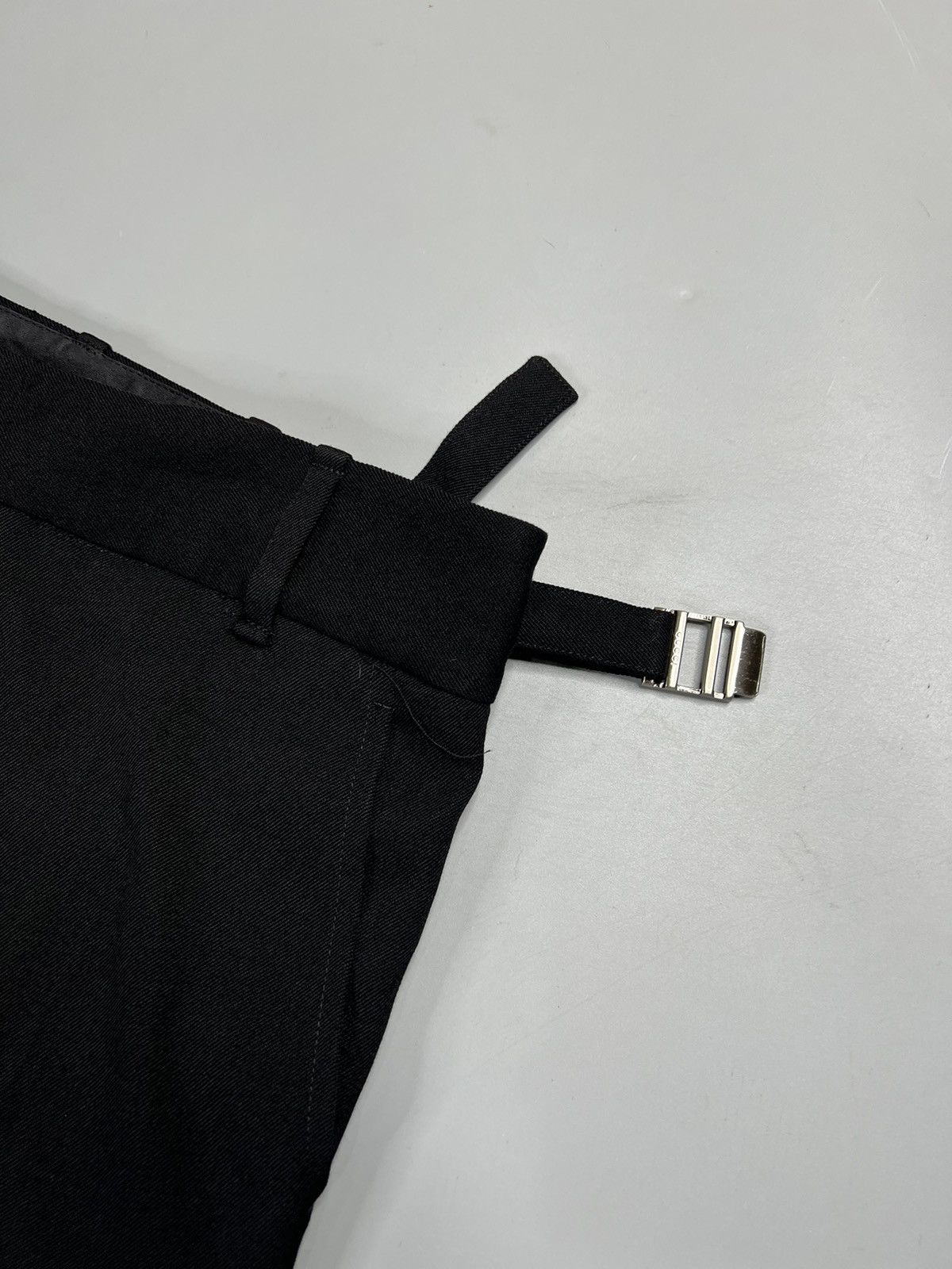 Gucci Gucci x Tomford F/W 98 Panelled Back Buckle Trouser Size US 33 - 8 Thumbnail
