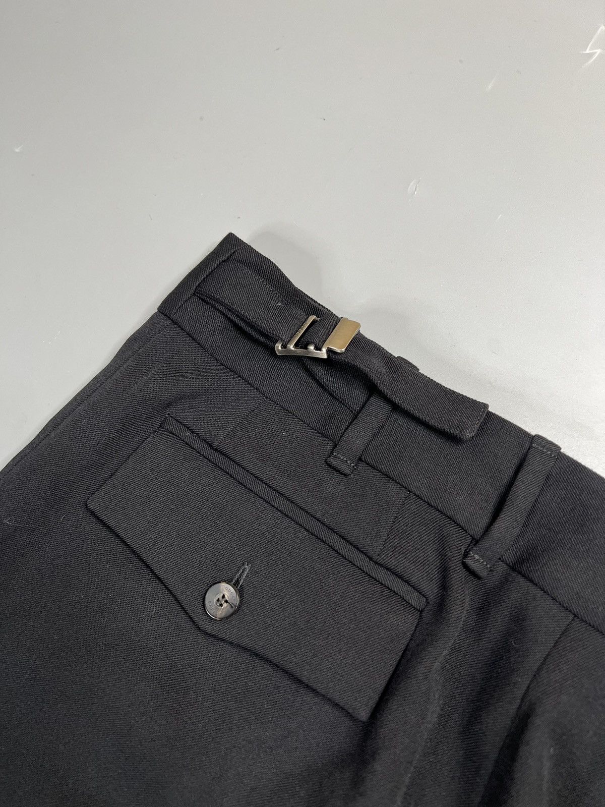 Gucci Gucci x Tomford F/W 98 Panelled Back Buckle Trouser Size US 33 - 14 Thumbnail