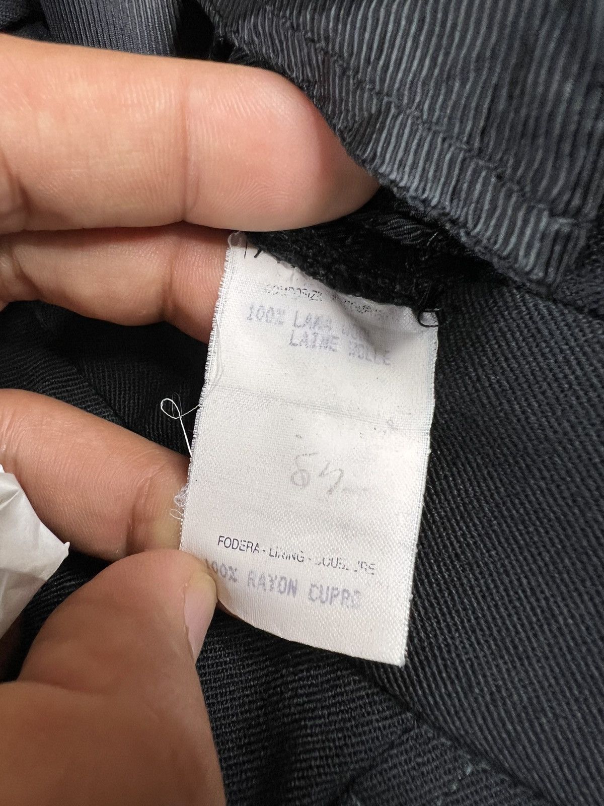 Gucci Gucci x Tomford F/W 98 Panelled Back Buckle Trouser Size US 33 - 18 Thumbnail