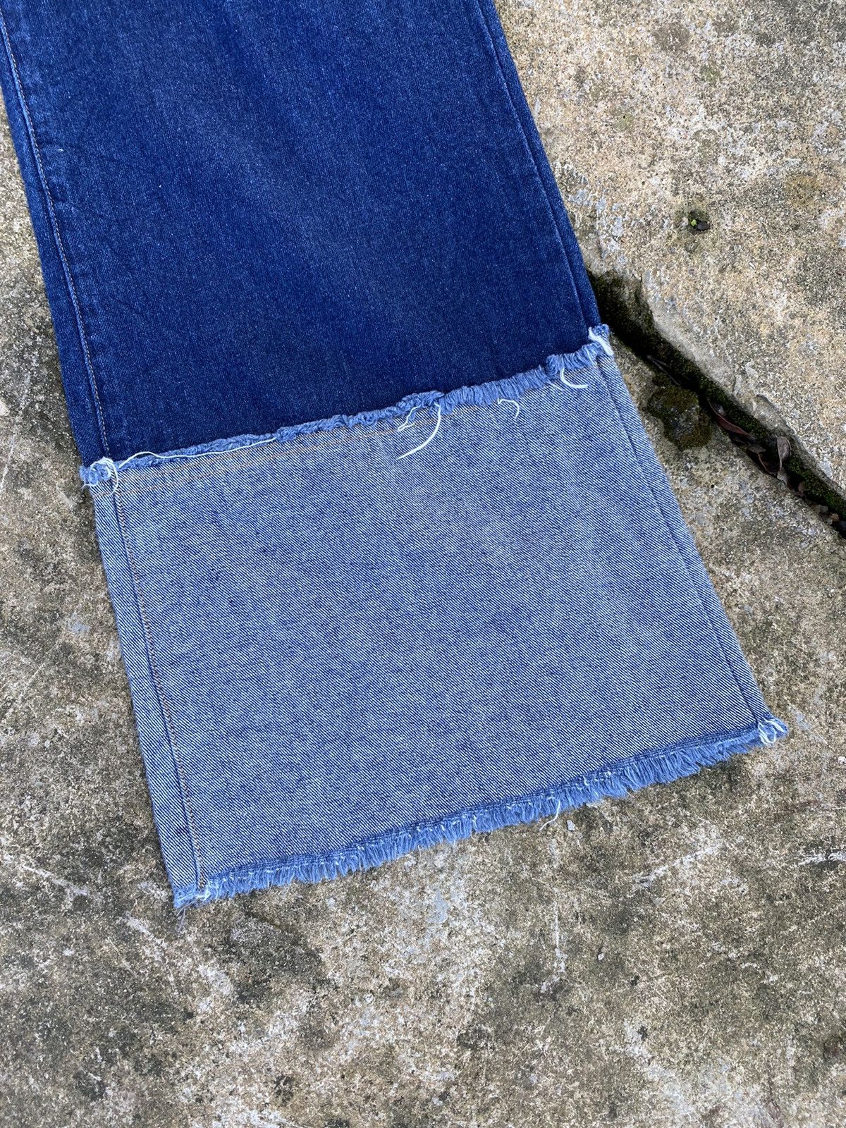Japanese Brand Cecil McBEE Bell Bottoms Denim Size 25" / US 0 / IT 36 - 9 Thumbnail