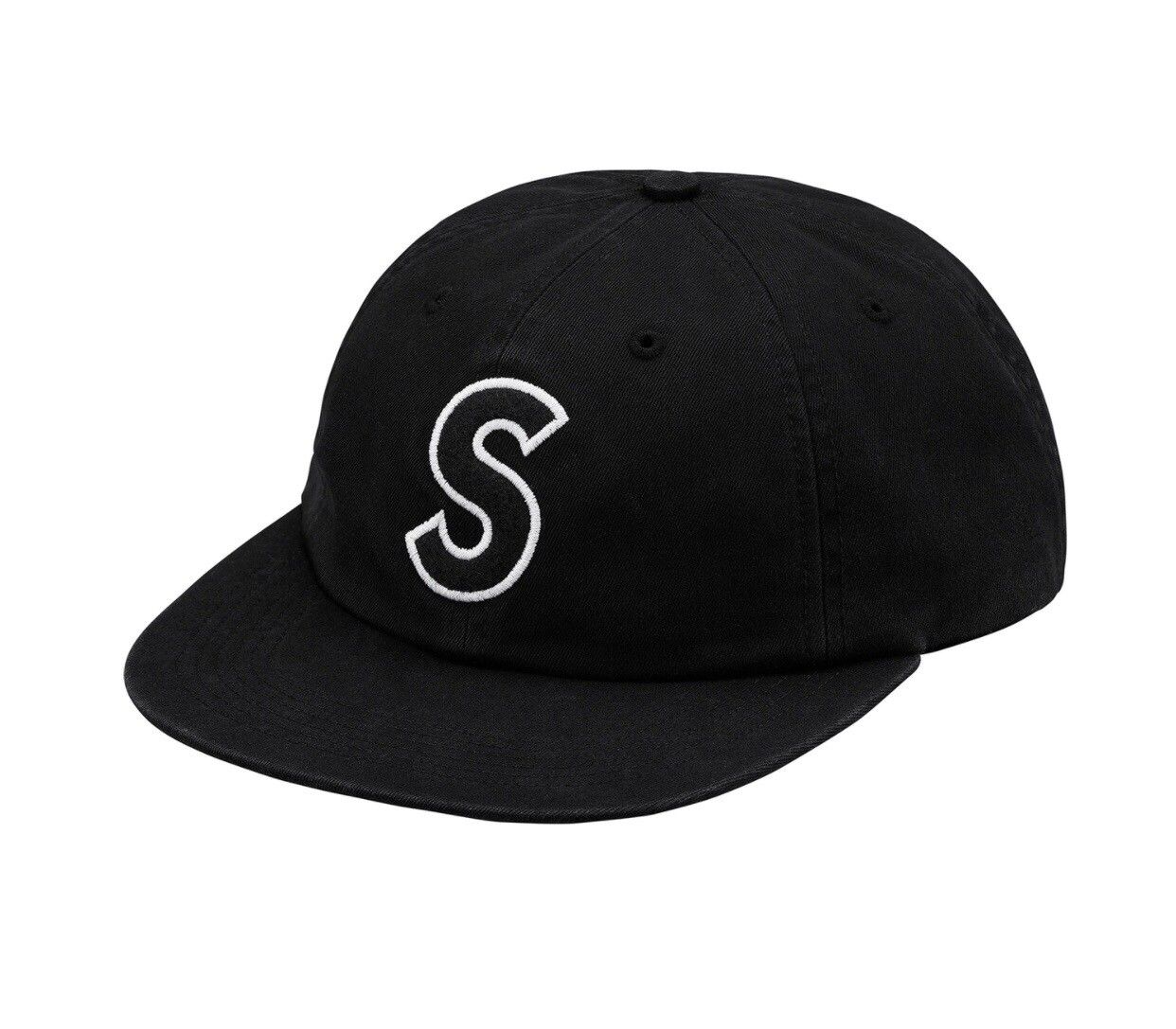 Supreme Supreme 6 Panel S Logo Black Hat Size ONE SIZE - 1 Preview