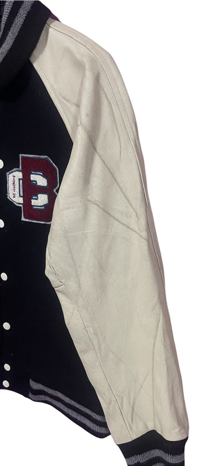 Japanese Brand BA TSU CLUB VERSITY JACKET SLEEVE LEATHER Size US S / EU 44-46 / 1 - 6 Thumbnail