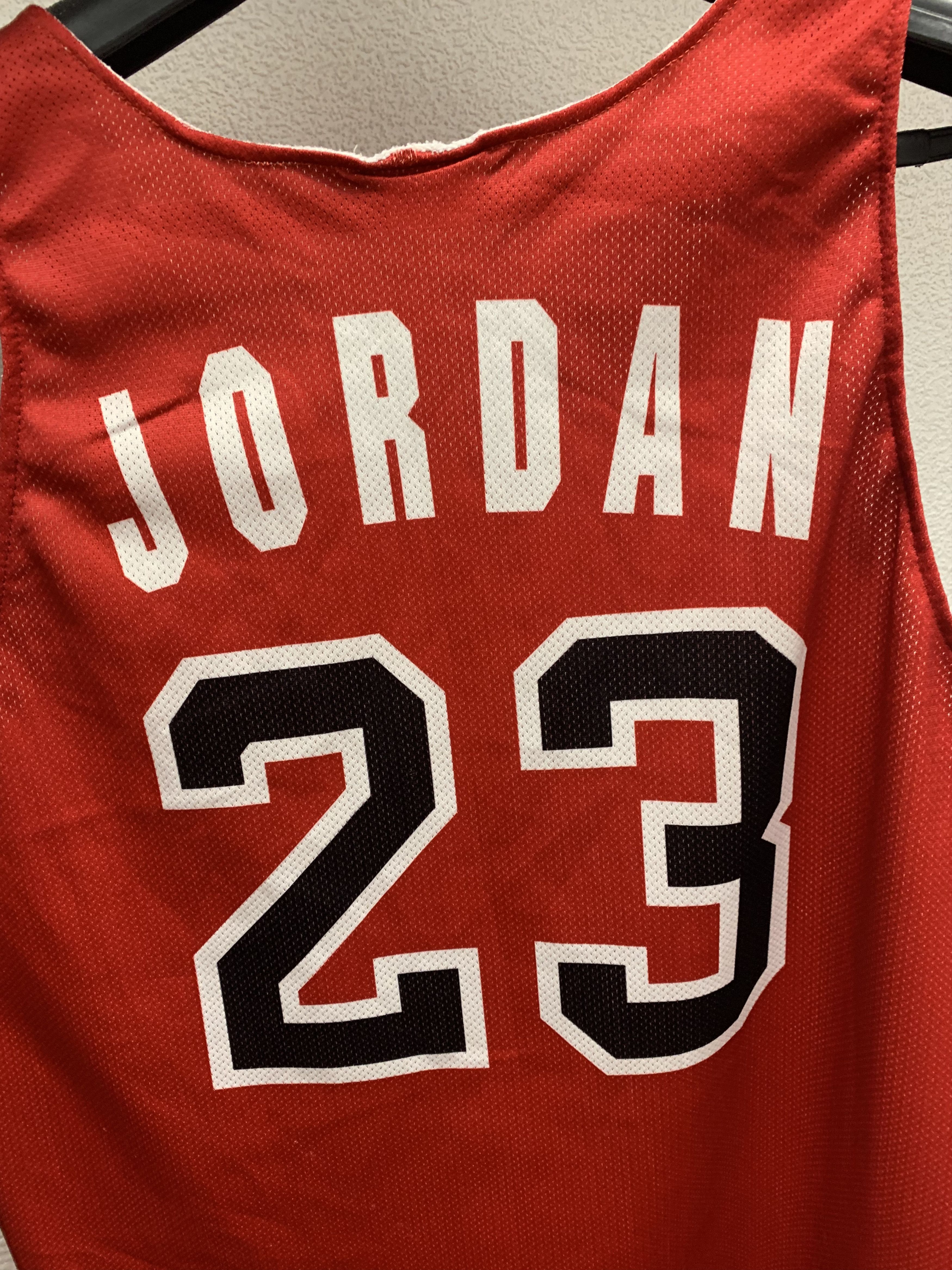 Champion Jordan 23 Chicago bulls champion jersey red vintag jersey L Size US L / EU 52-54 / 3 - 4 Thumbnail