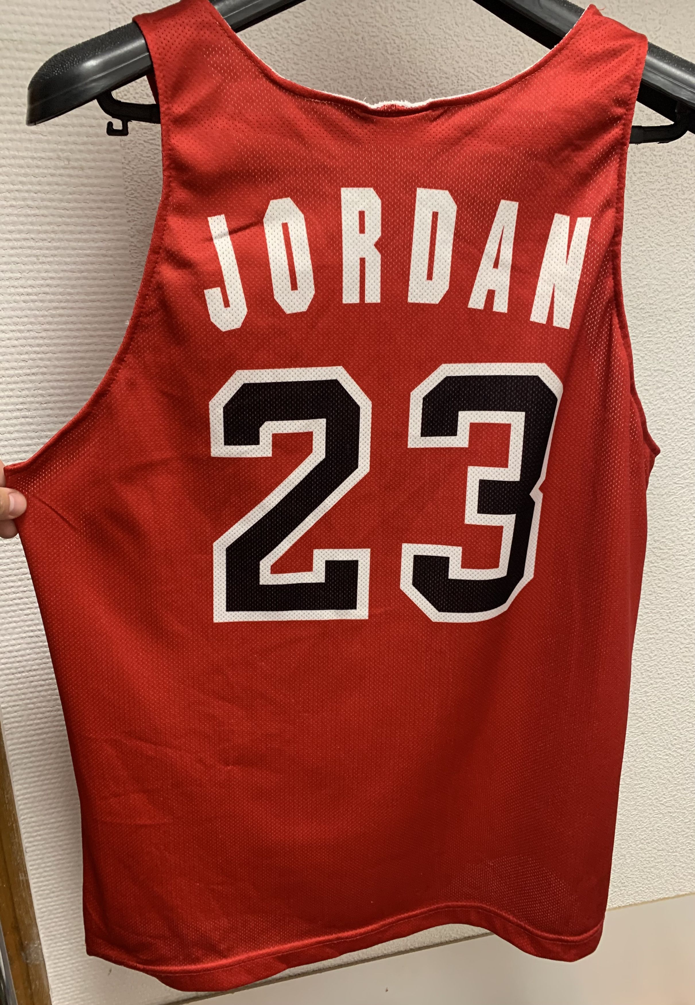 Champion Jordan 23 Chicago bulls champion jersey red vintag jersey L Size US L / EU 52-54 / 3 - 3 Thumbnail