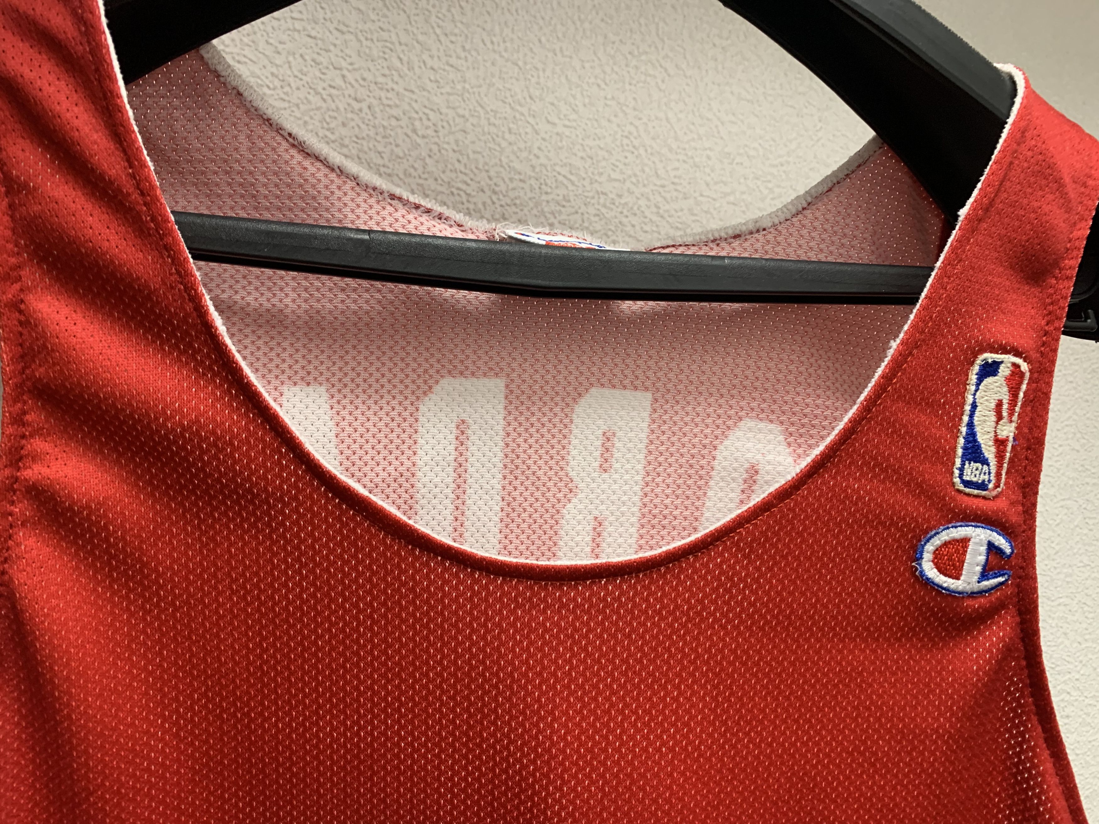 Champion Jordan 23 Chicago bulls champion jersey red vintag jersey L Size US L / EU 52-54 / 3 - 10 Thumbnail