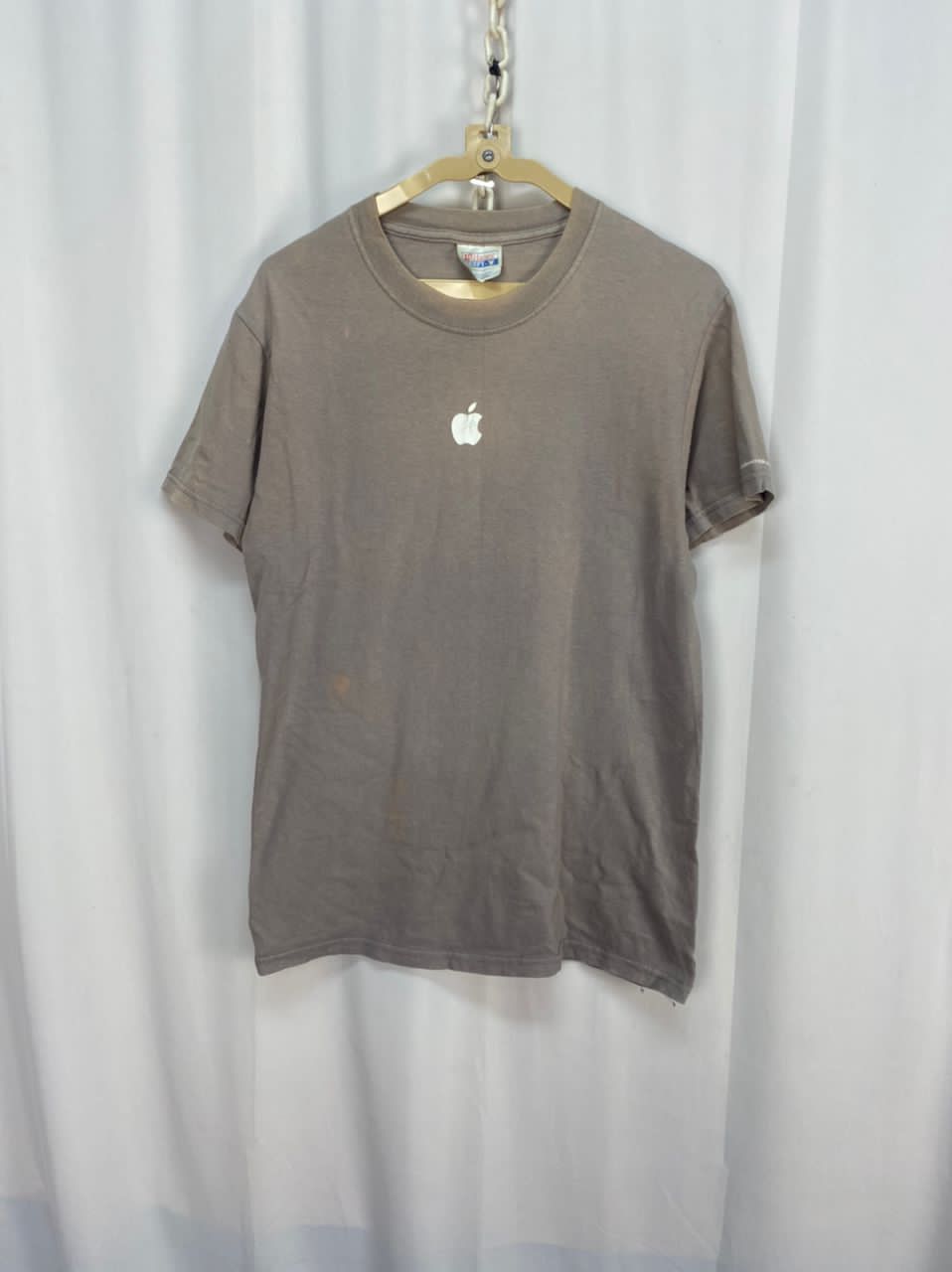 Apple × Hanes × Vintage Vintage y2k apple wwdc2004 distressed tshirt by Hanes Size US S / EU 44-46 / 1 - 7 Thumbnail