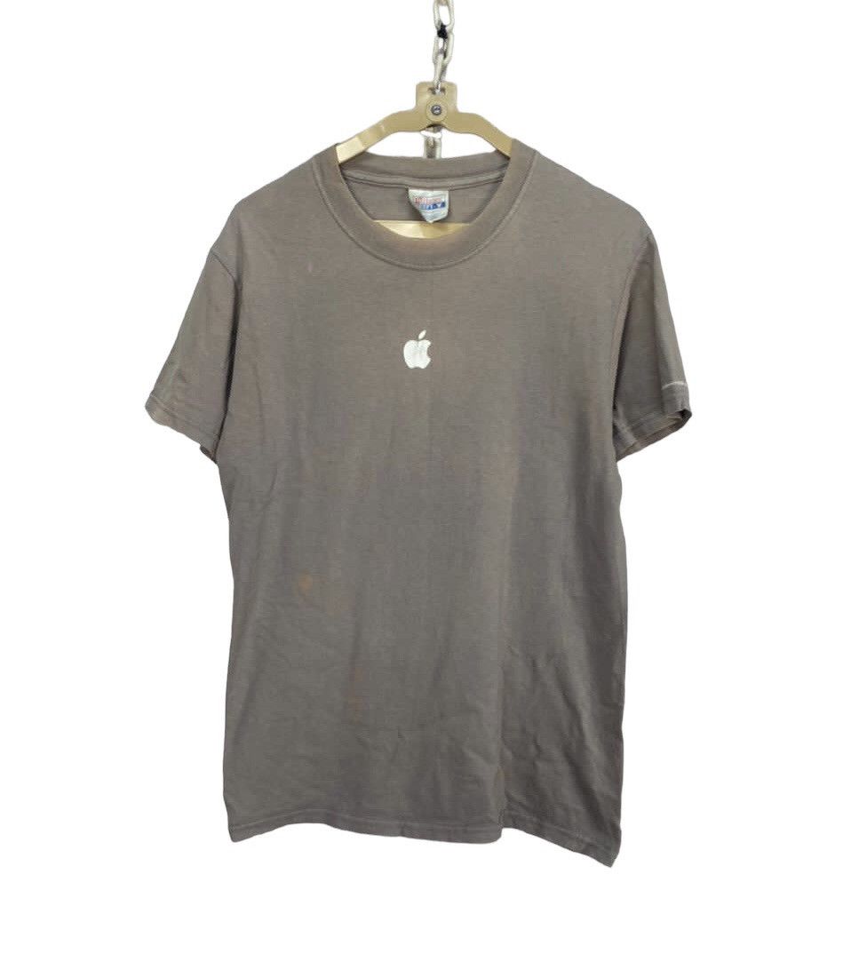 Apple × Hanes × Vintage Vintage y2k apple wwdc2004 distressed tshirt by Hanes Size US S / EU 44-46 / 1 - 1 Thumbnail
