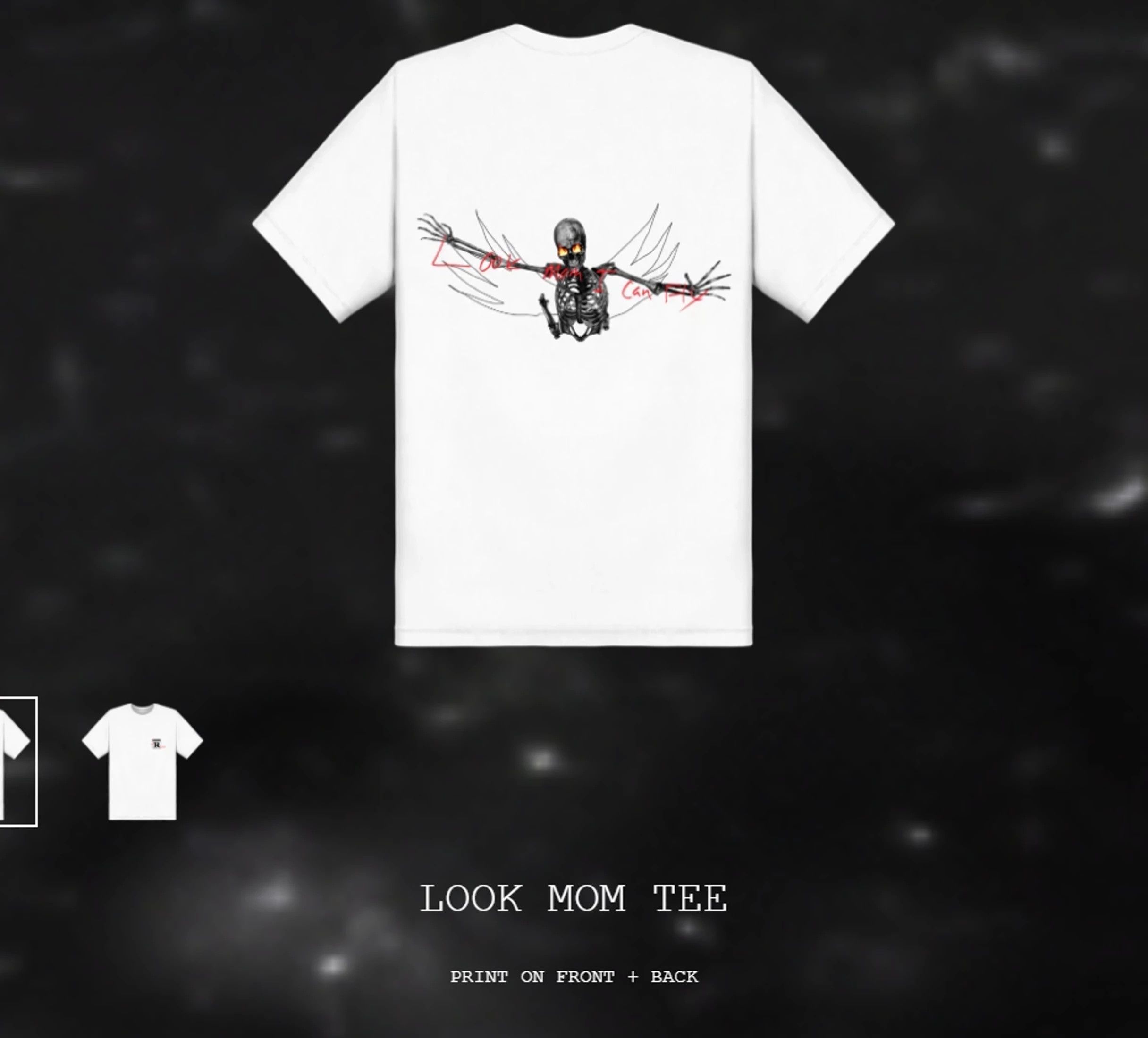 Travis Scott Astroworld Look Mom I Can Fly White Shirt Utopia Tee Circus Size US XXL / EU 58 / 5 - 6 Thumbnail