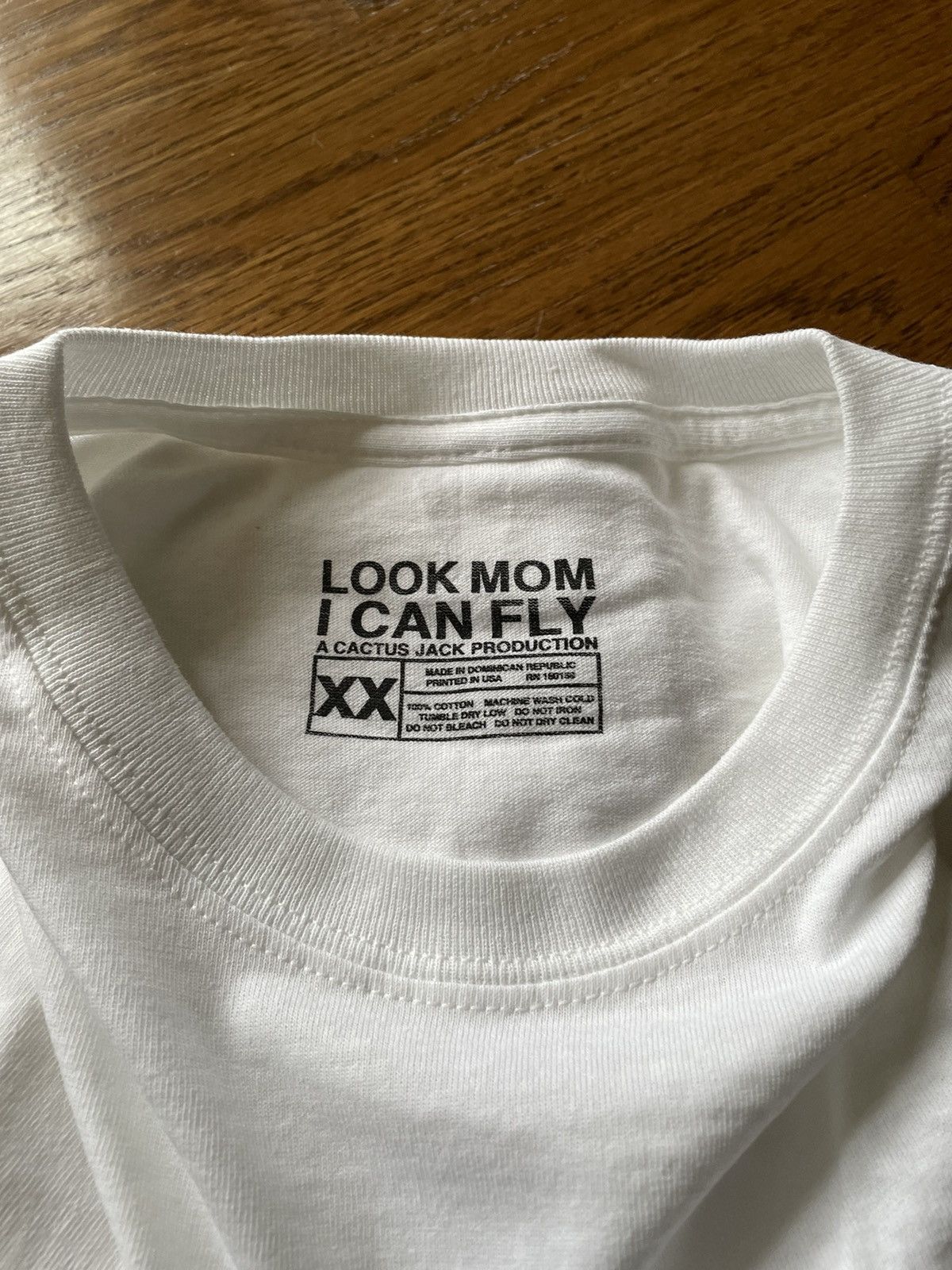 Travis Scott Astroworld Look Mom I Can Fly White Shirt Utopia Tee Circus Size US XXL / EU 58 / 5 - 4 Thumbnail