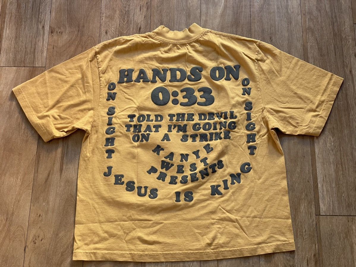 Cactus Plant Flea Market × Kanye West Large CPFM for JIK II Shirt Tan Tee Donda Jesus is King Size US L / EU 52-54 / 3 - 2 Thumbnail