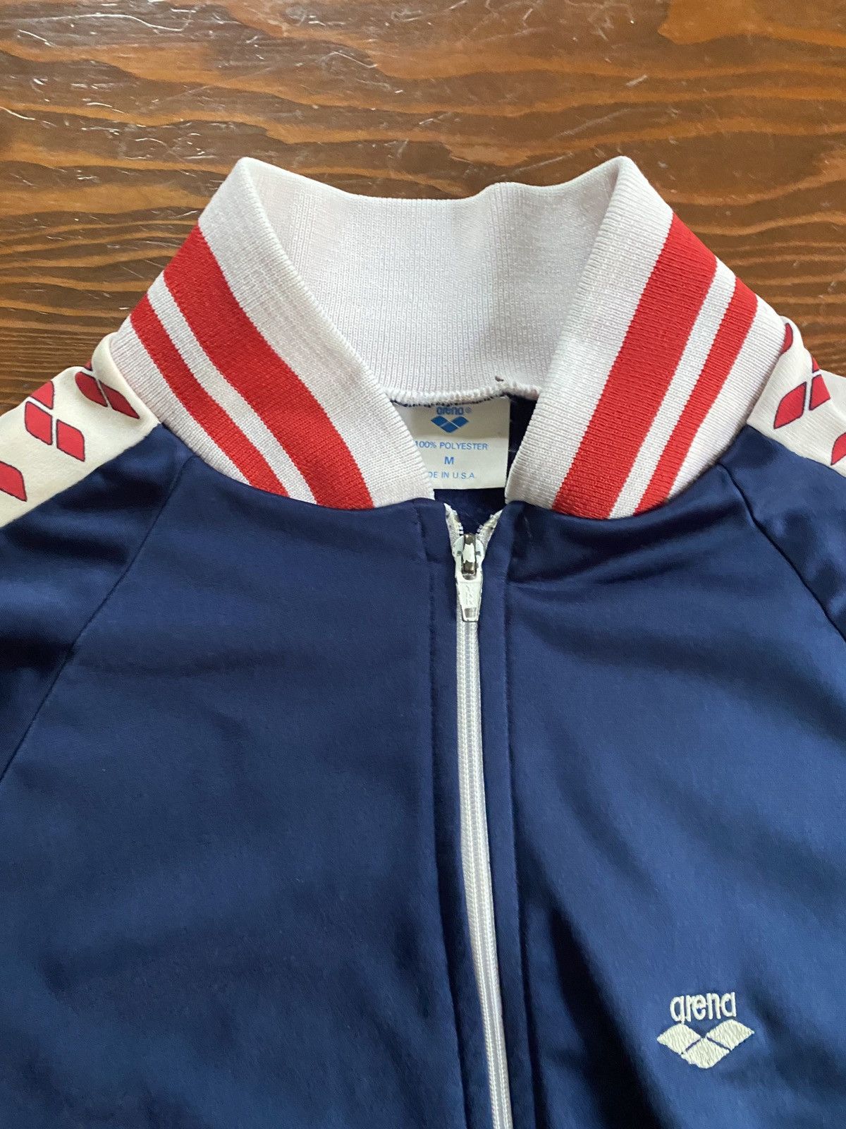PONY Vintage 70’s Arena Polyester Full Zip Track Jacket Size US M / EU 48-50 / 2 - 7 Thumbnail