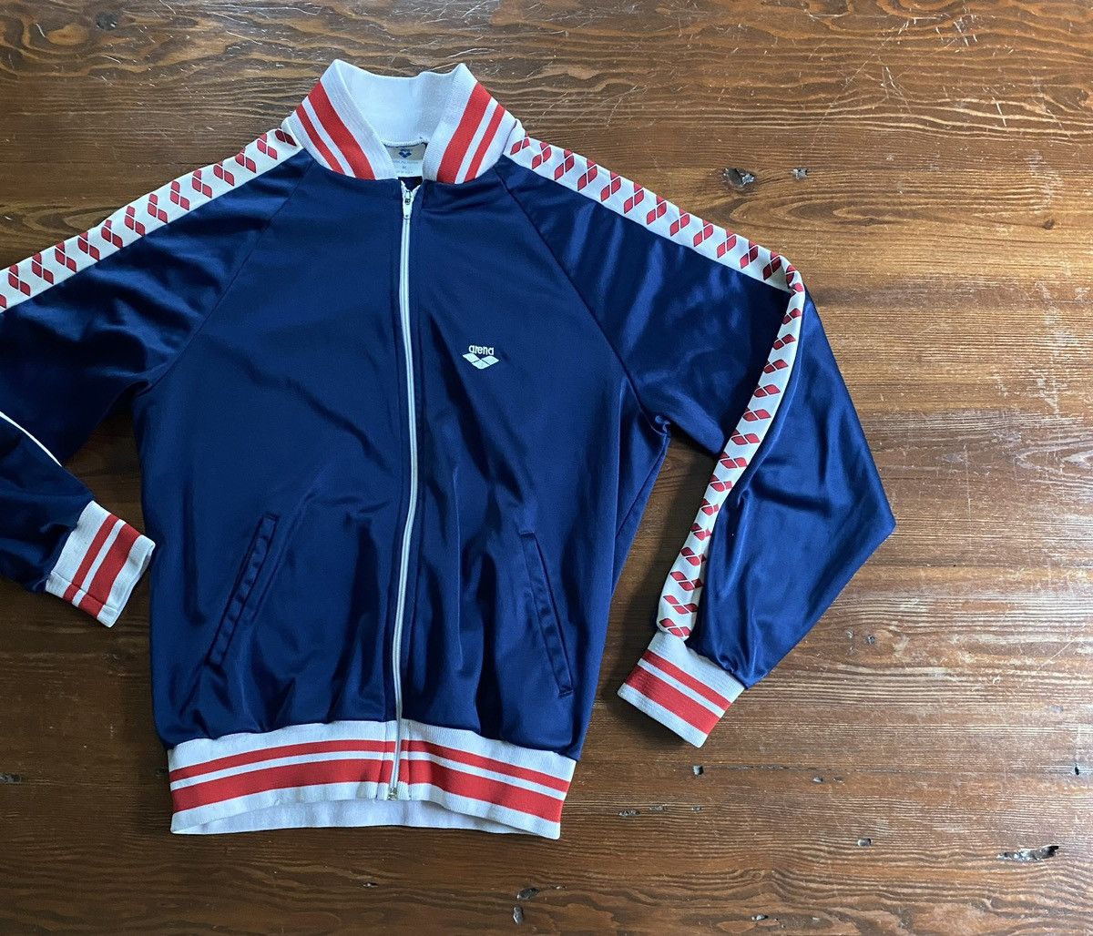 PONY Vintage 70’s Arena Polyester Full Zip Track Jacket Size US M / EU 48-50 / 2 - 1 Thumbnail