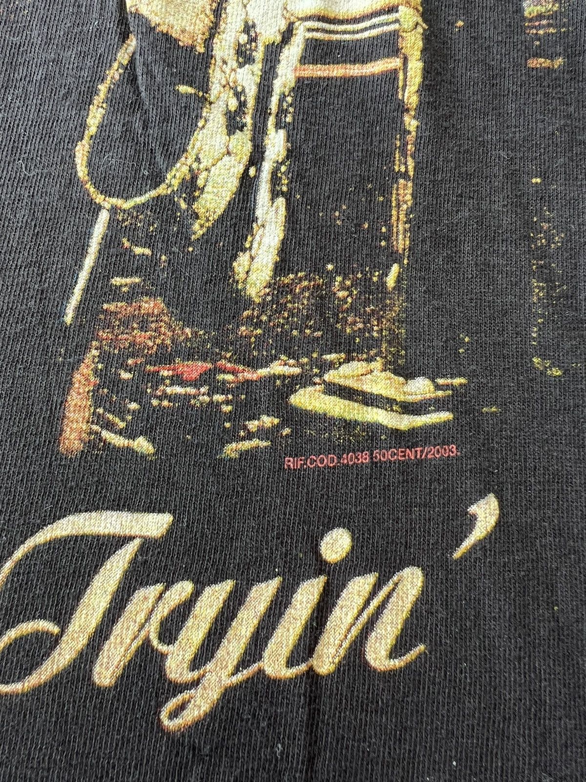 Band Tees Vintage 2003 50 Cent Get Rich or Die Tryin' Tee (Dr. Dre) Size US L / EU 52-54 / 3 - 7 Thumbnail