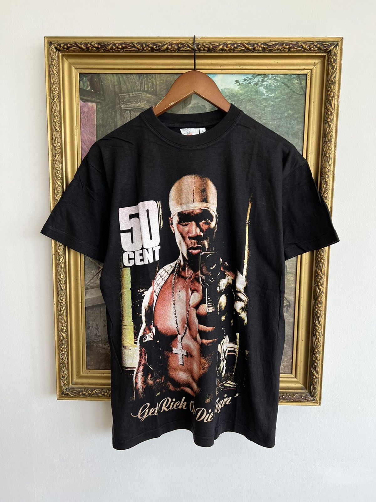 Band Tees Vintage 2003 50 Cent Get Rich or Die Tryin' Tee (Dr. Dre) Size US L / EU 52-54 / 3 - 1 Thumbnail