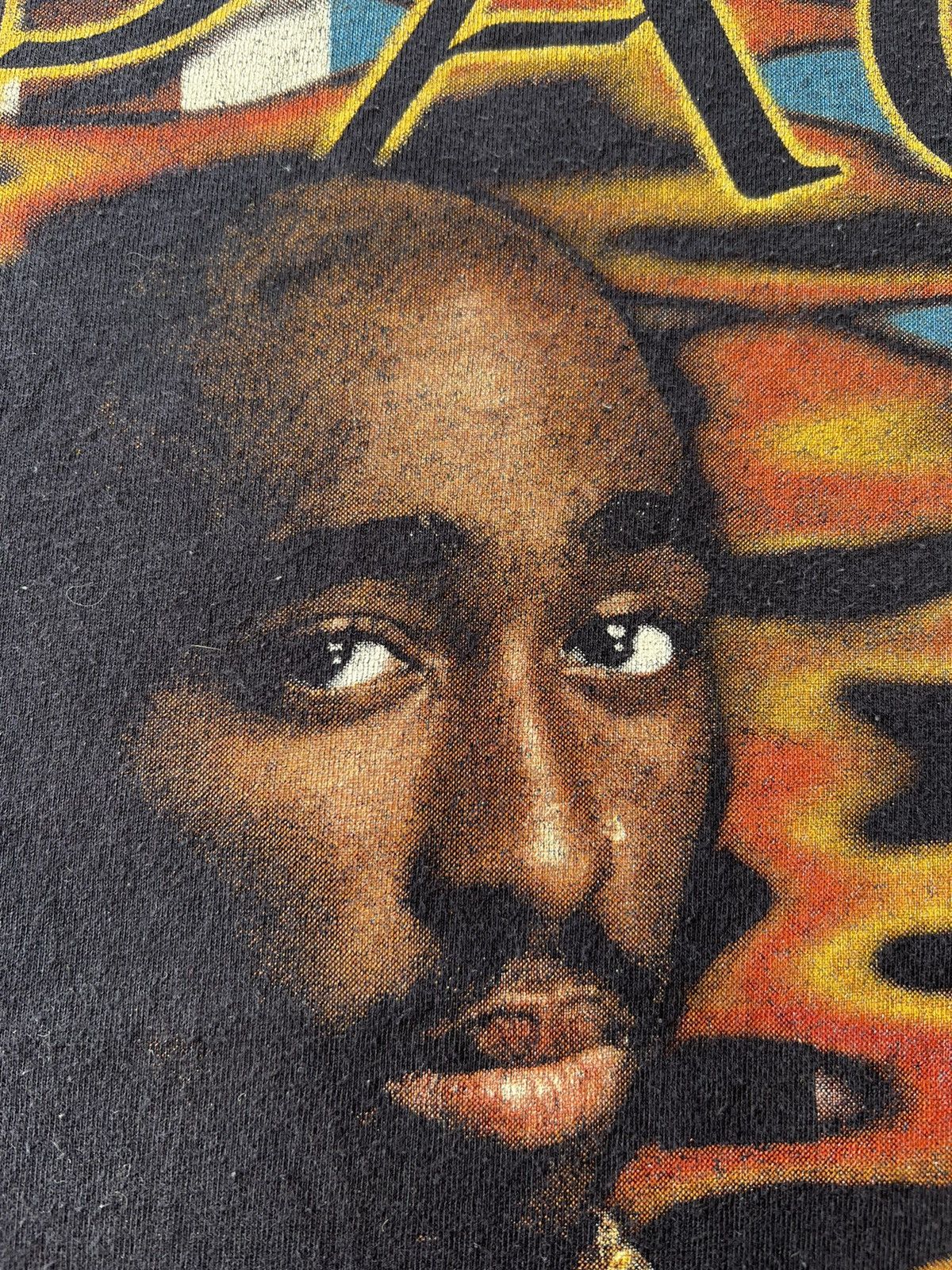 Band Tees Vintage 90s Tupac 2Pac Bootleg Tee (50 cent Dr. Dre) Size US M / EU 48-50 / 2 - 6 Thumbnail