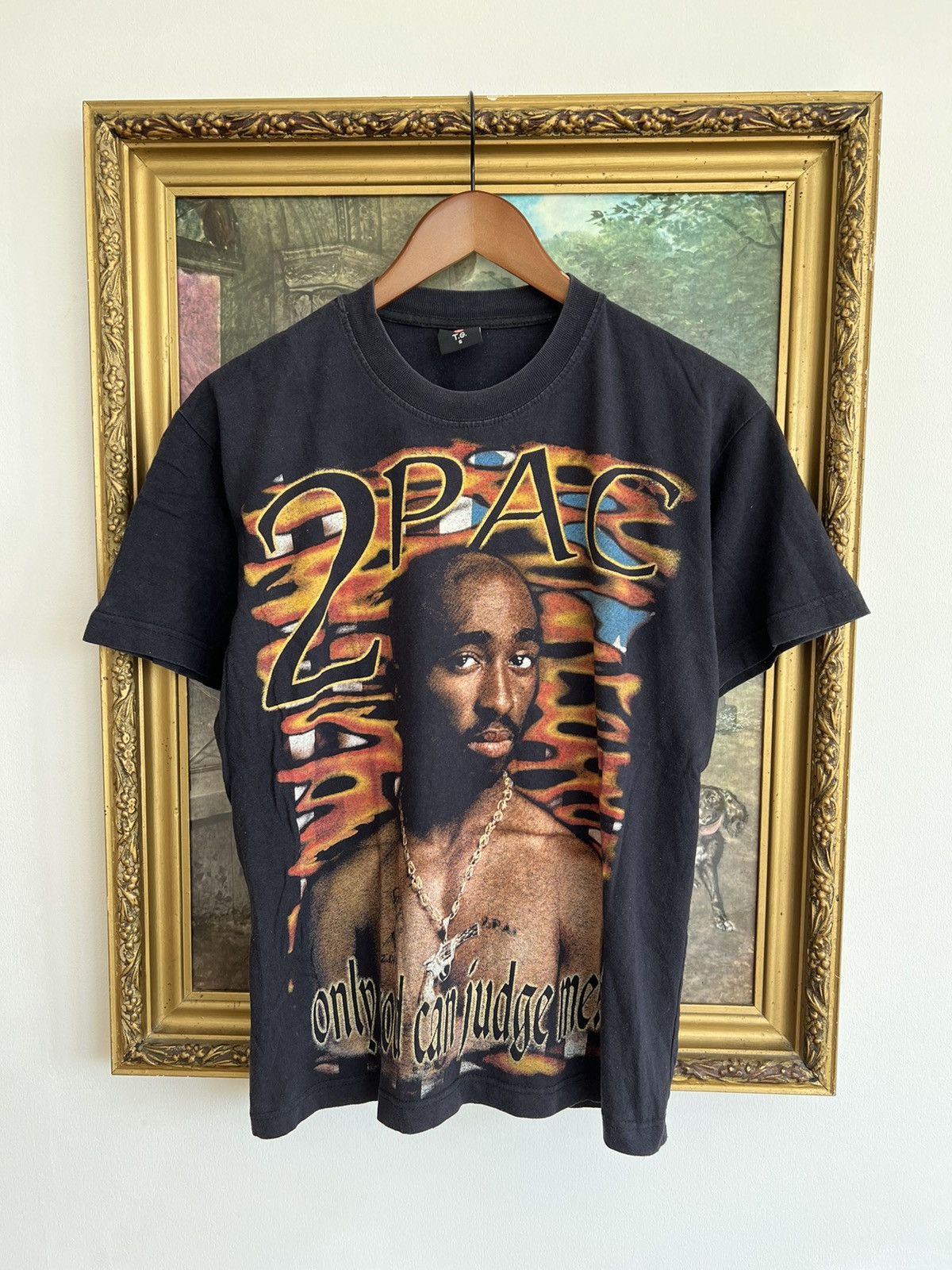 2pac & Dr. Dre 90s bootleg raptees XL