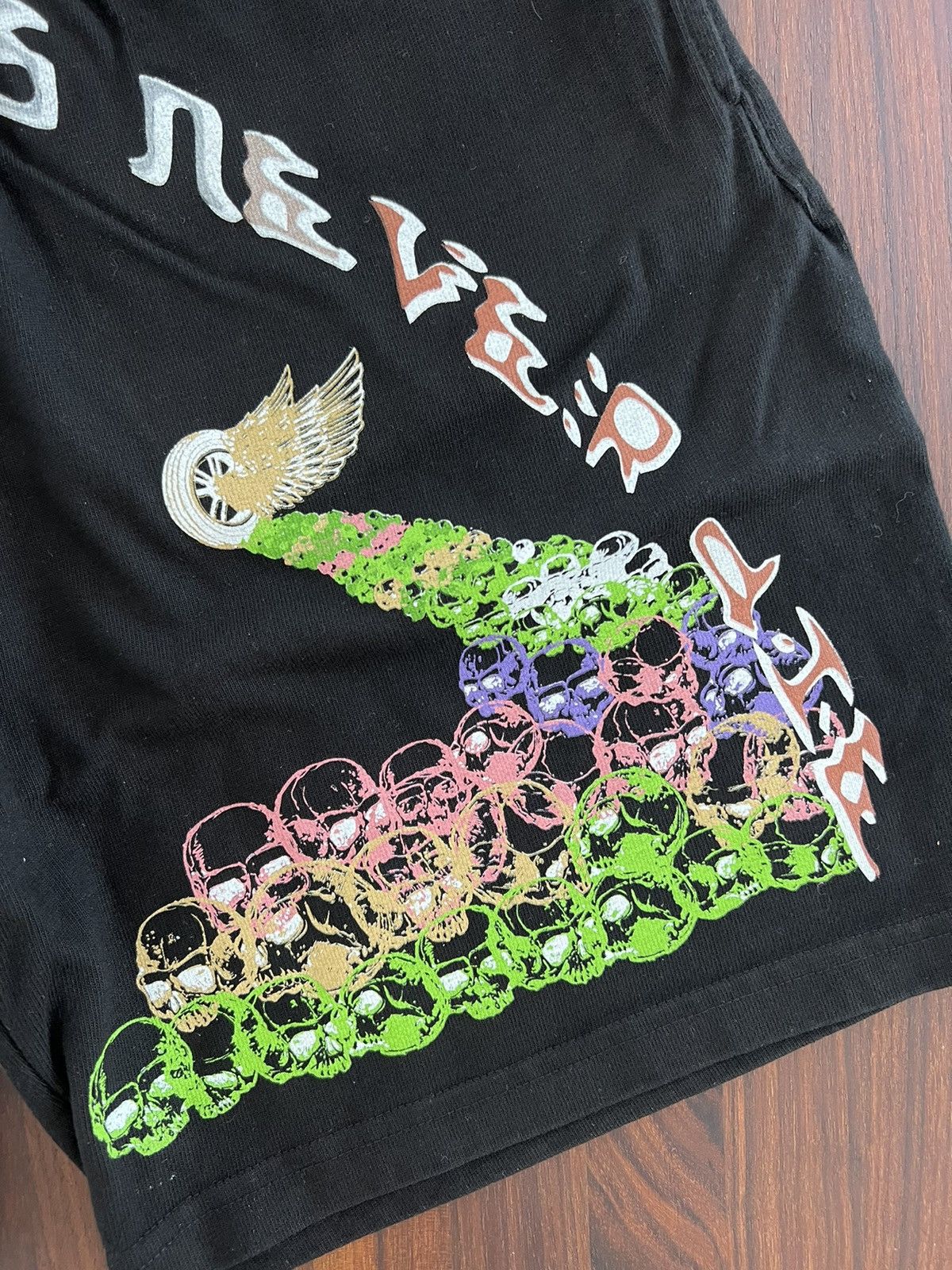 999 Club × Vlone Juice WRLD X VLONE LND Shorts (S) Size US 29 - 2 Thumbnail
