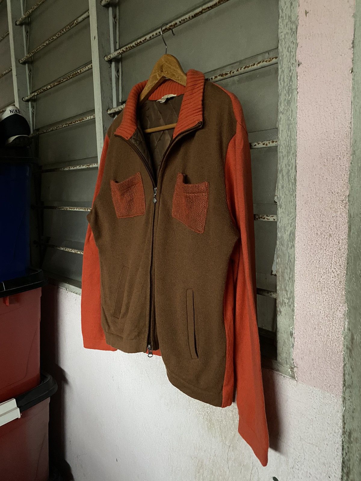 Trussardi × Vintage ⚡️Steals⚡️ Vintage Trussardi Golf Jacket Size L / US 10 / IT 46 - 4 Thumbnail