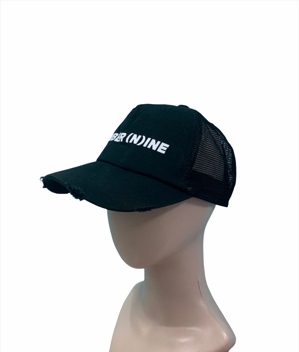 Japanese Brand × Number (N)ine 🎌 Number (N)ine Logo Trucker Hat Size ONE SIZE - 3 Thumbnail