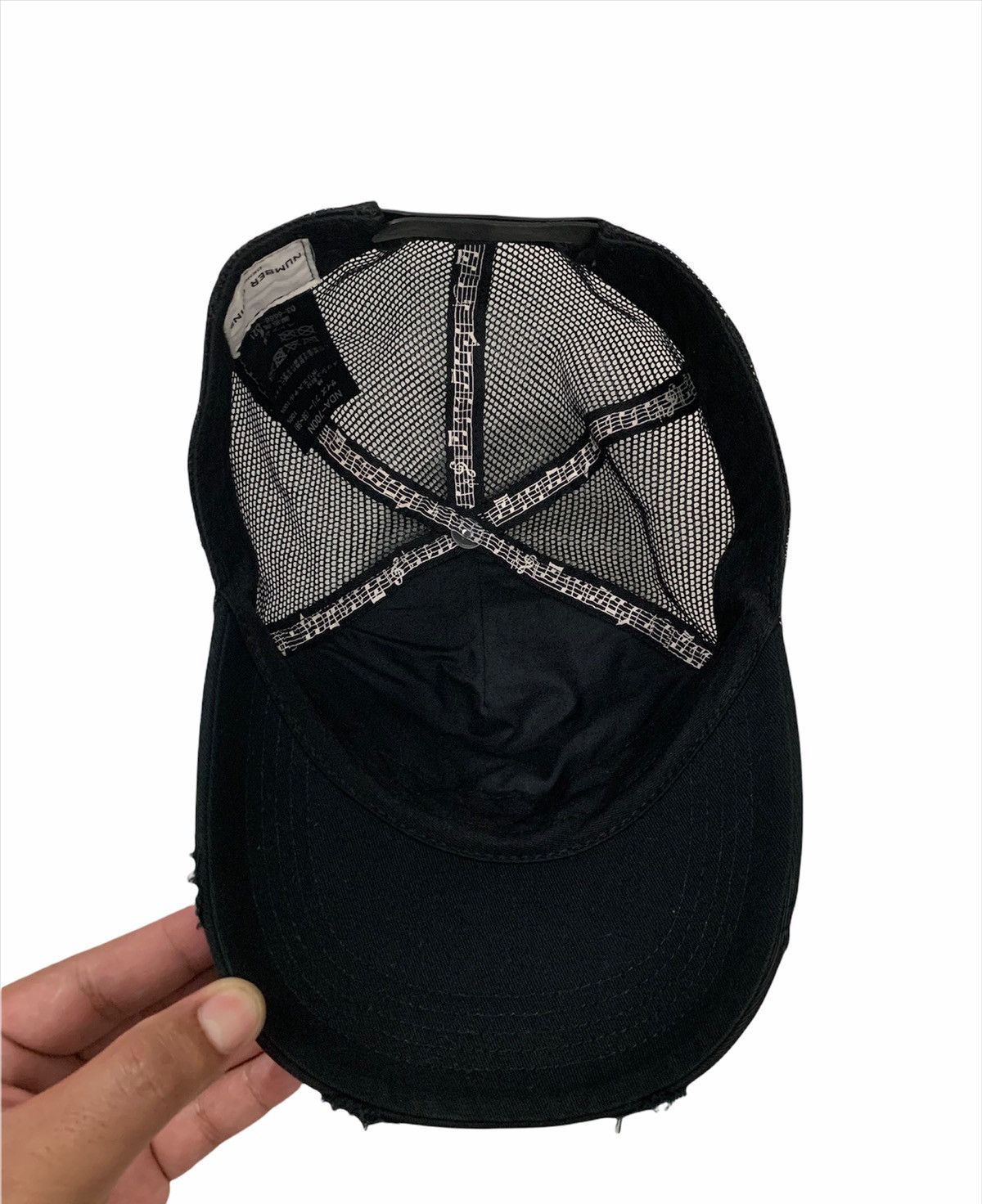 Japanese Brand × Number (N)ine 🎌 Number (N)ine Logo Trucker Hat Size ONE SIZE - 6 Thumbnail