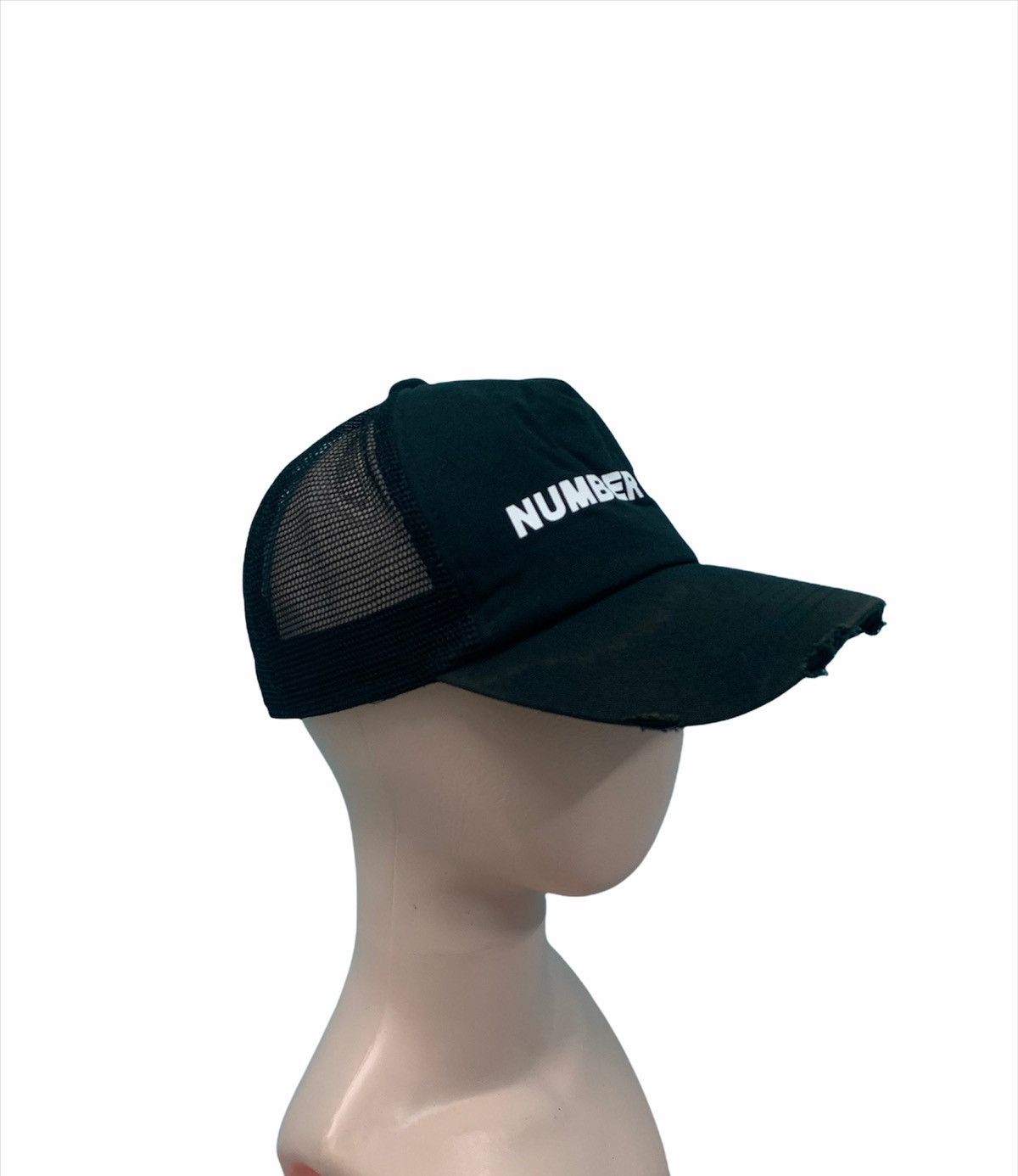 Japanese Brand × Number (N)ine 🎌 Number (N)ine Logo Trucker Hat Size ONE SIZE - 4 Thumbnail